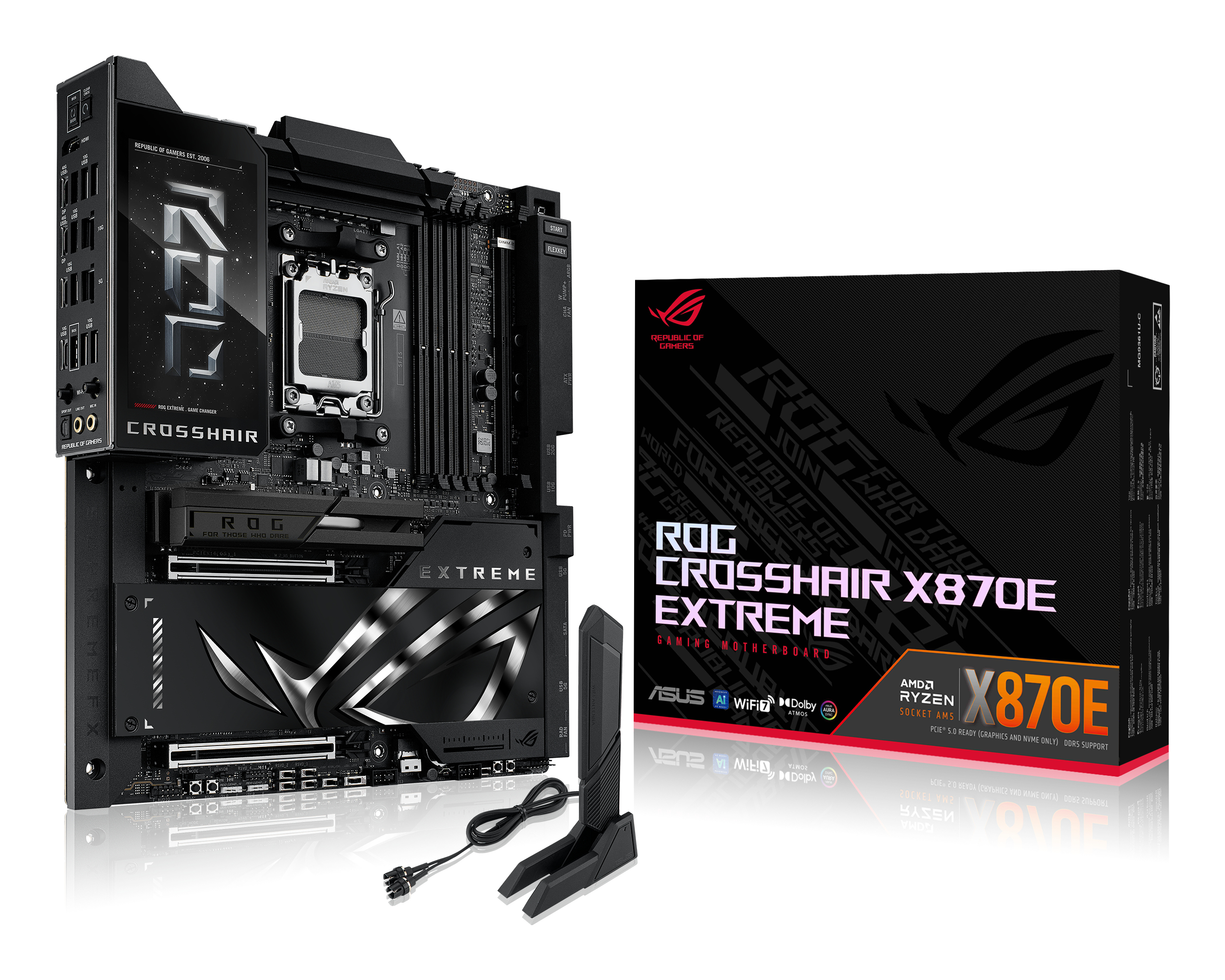 MB ASUS ROG CROSSHAIR X870E EXTREME (AMD.AM5.DDR5.E-ATX)