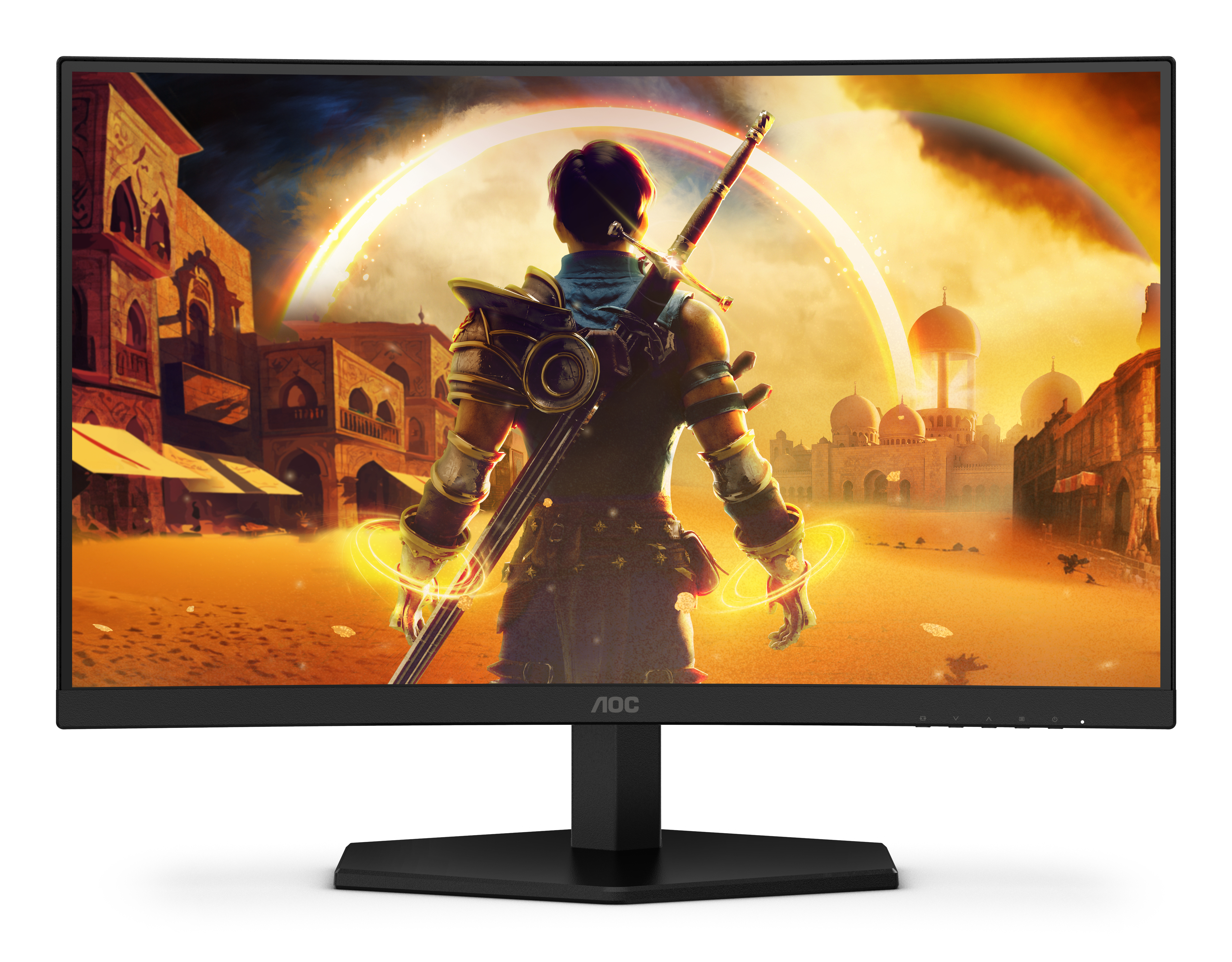 59,9 cm (23.6") 1920 x 1080 Pixel AOC C24G42FE 16:9 Full HD VA 4 ms 180 Hz HDR DisplayPort HDMI VESA
