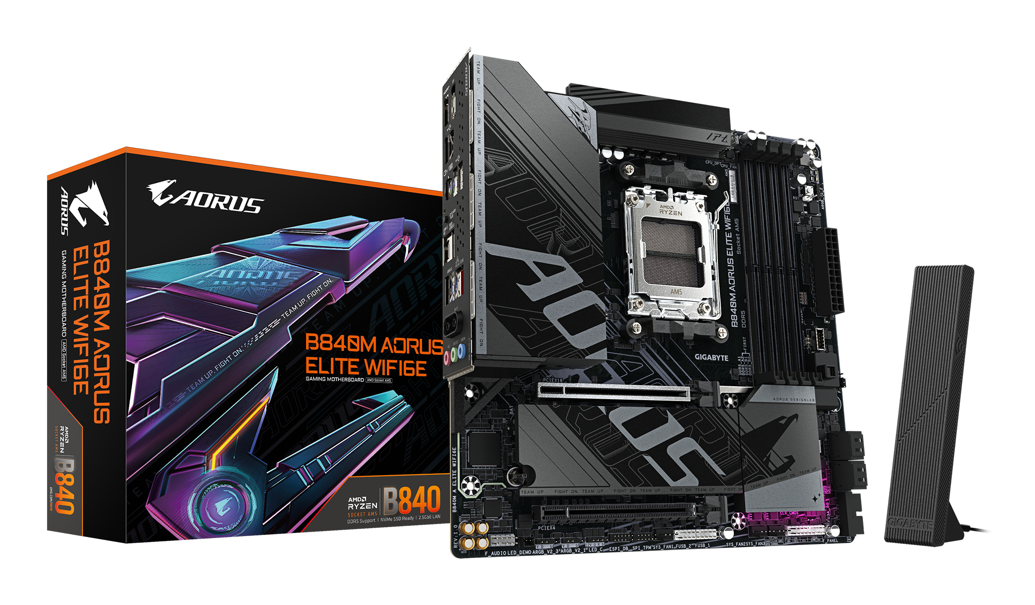 Gigabyte B840M Elite WIFI6E (B840.AM5.mATX.DDR5)