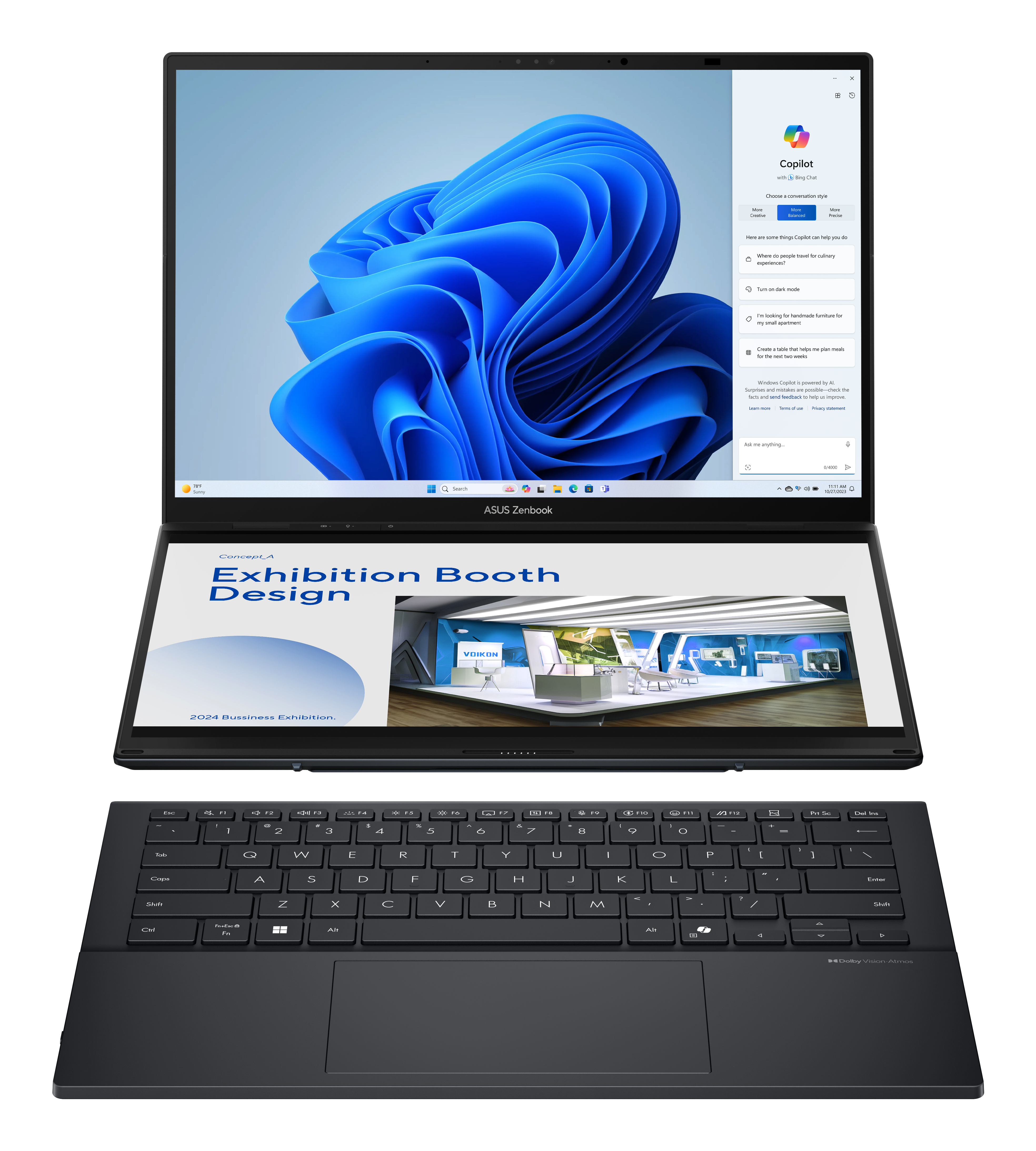 ASUS ZenBook Duo 14" U9-285H 32 2TB UX8406CA-PZ068X W11P