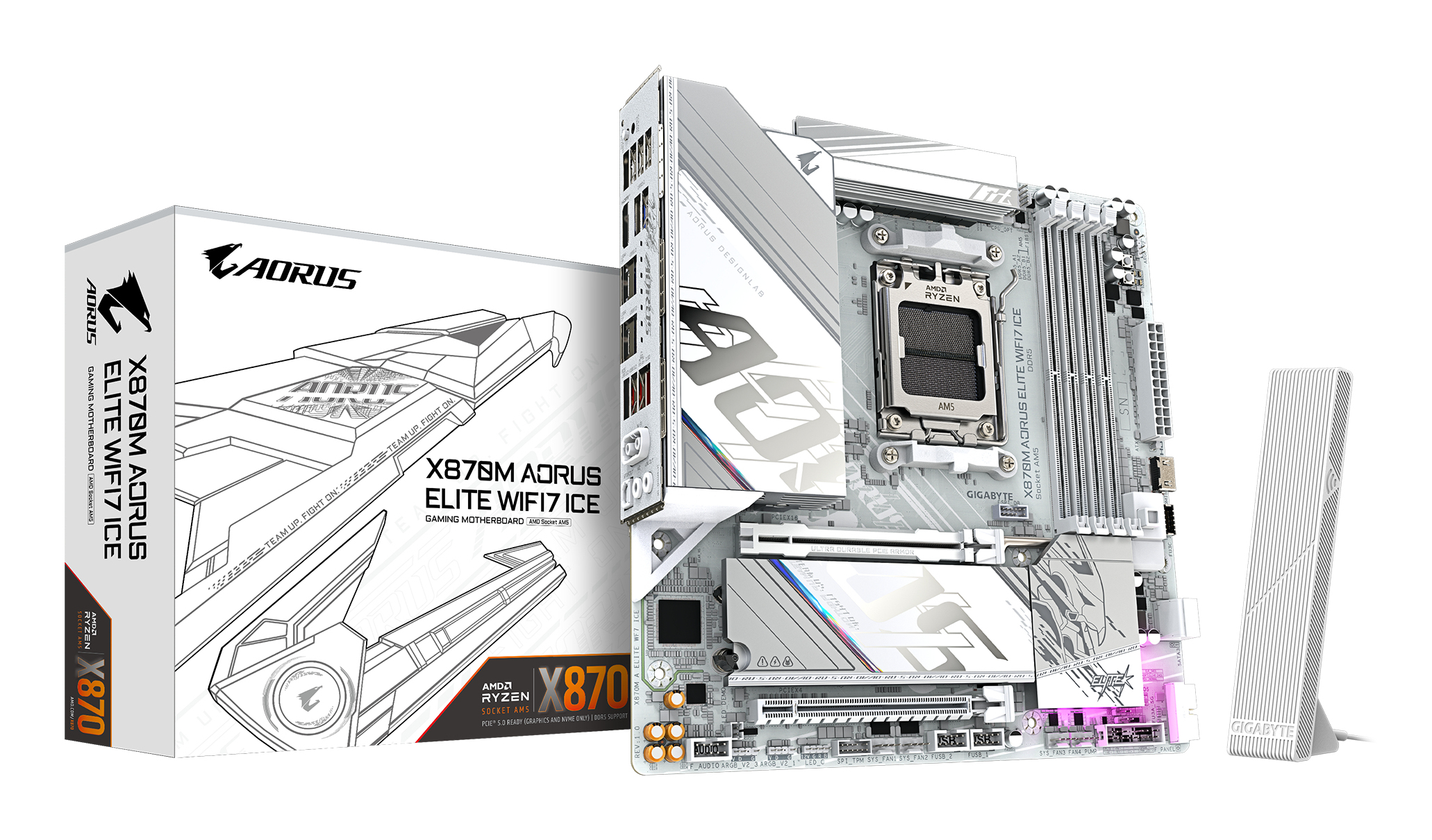 Gigabyte X870M A ELITE WF7 ICE (AM5) (D)