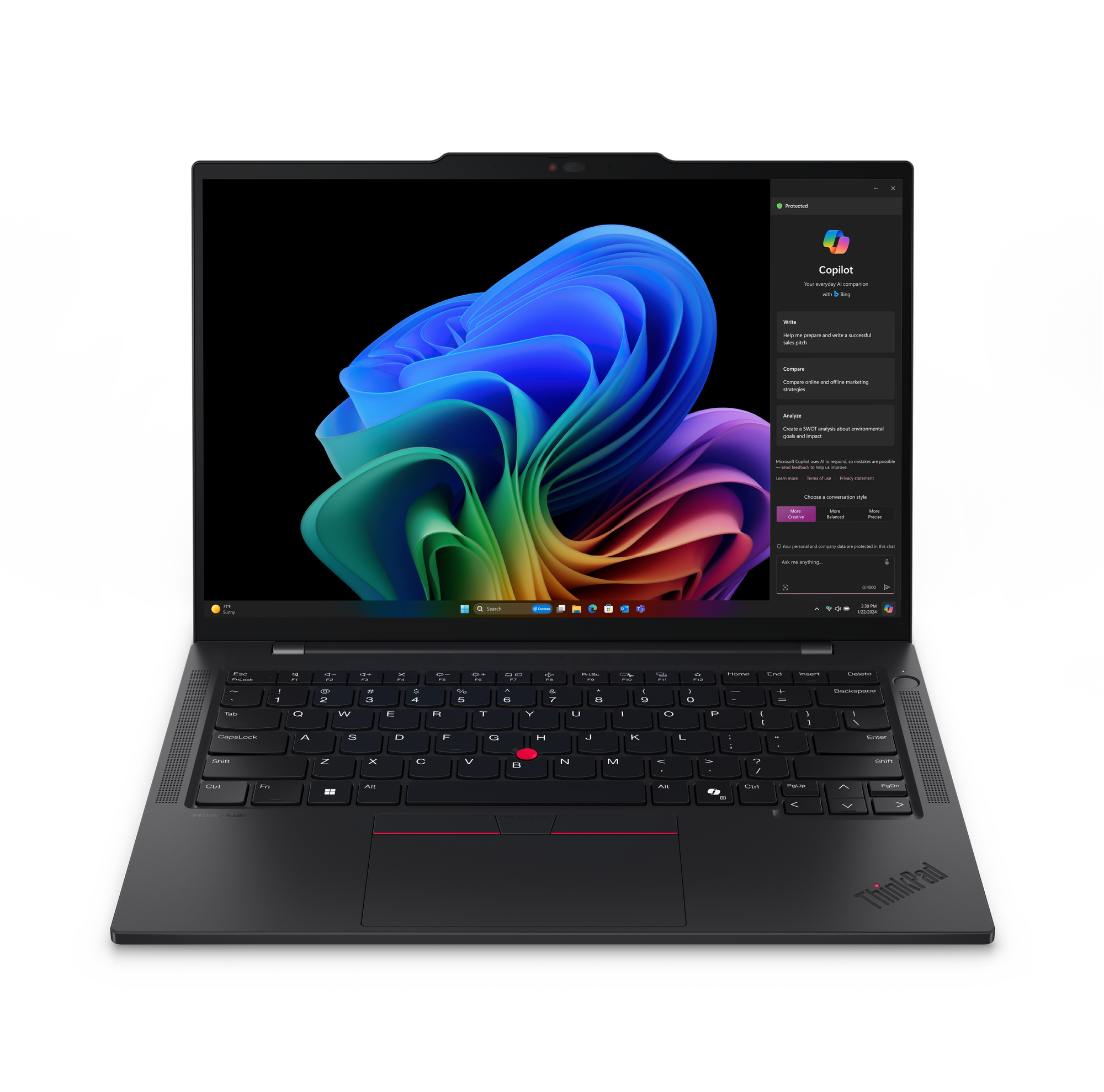 LENOVO ThinkPad T14s G6 Snapdragon X Plus 14inch WUXGA Touch 16GB 512GB UMA W11P BT5.3 IRcam 58Wh 3yNBD (A)