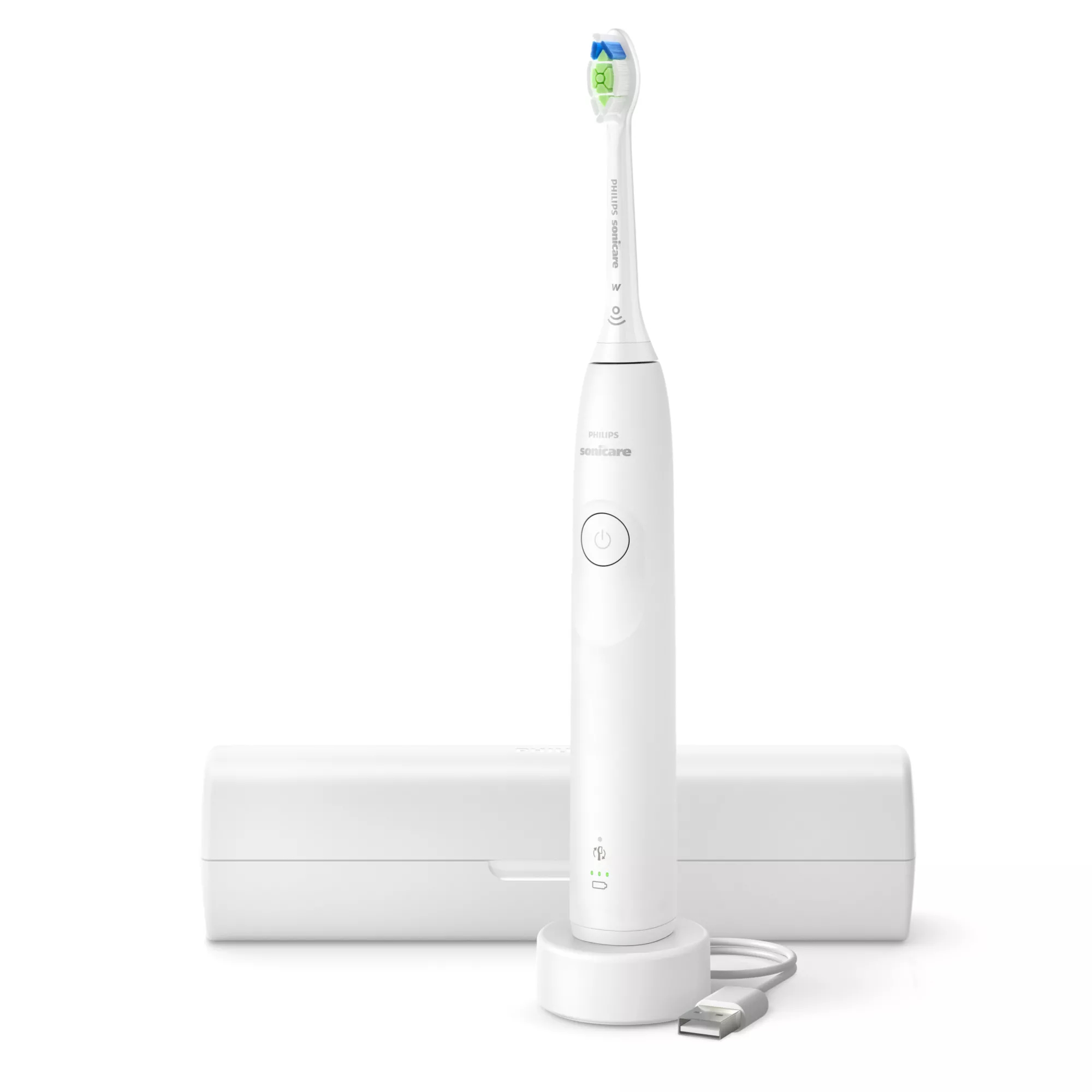 Philips Sonicare 5300 series HX7108 Elektrisk Tandbørste Hvid