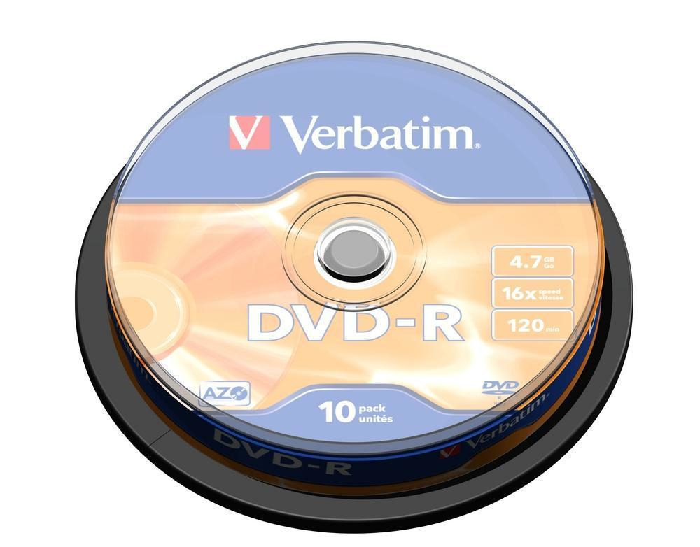 Verbatim - DVD-R x 10 - 4.7 GB - lagri