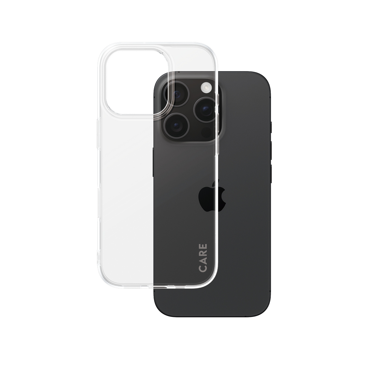 PanzerGlass CARE by Fashionable Case Transparent X-Ray Soft Basic iPhone 16 Pro Beskyttelsescover Transparent