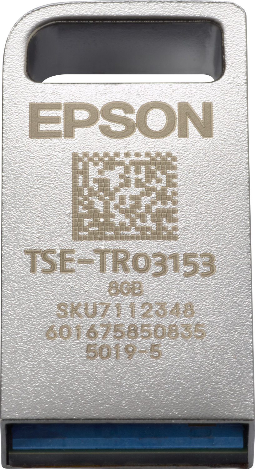 Z Epson Technical Security Module (TSE) for Germany (USB) 5 years - 8 GB - USB Typ-A - Ohne Deckel - Silber