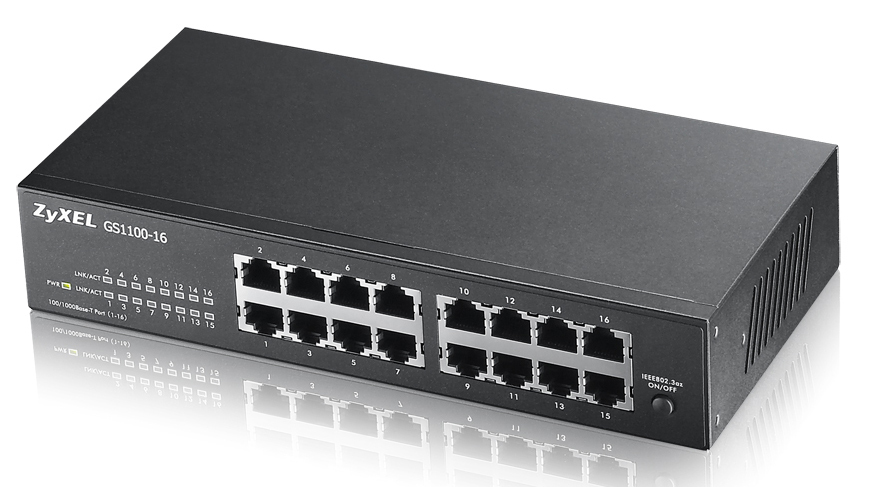 Zyxel GS-1100-16 V3 Switch 16-porte Gigabit