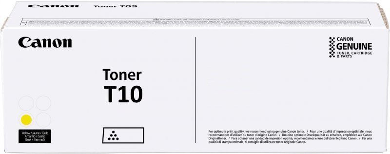 Canon T10 Toner Cartridge 1 Pc(S)  Original Yellow