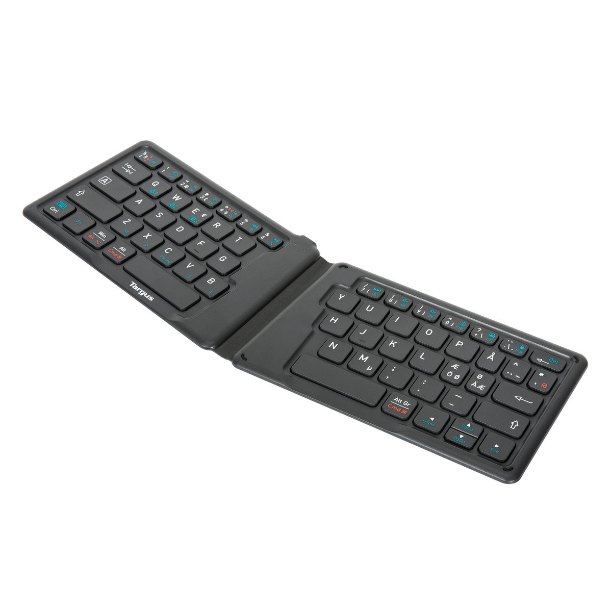 Targus Antimicrobial Folding Ergo Bluetooth Keyboard (Nordic layout)