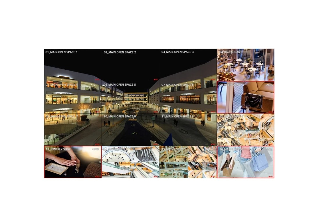 LG Signage Display Videowall 0.44mm 28 procent Haze 4K Loop 55inch IPS FHD 500cd/m2 24/7 webOS