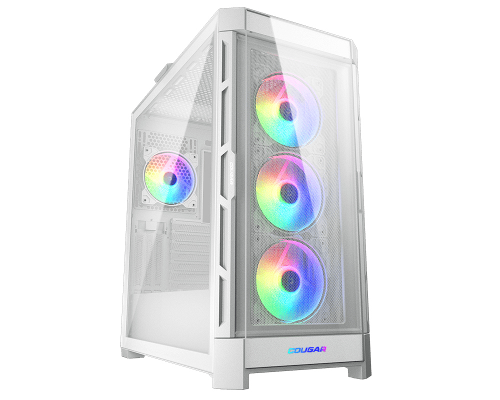 Midi COUGAR Duoface Pro ARGB, Weiß