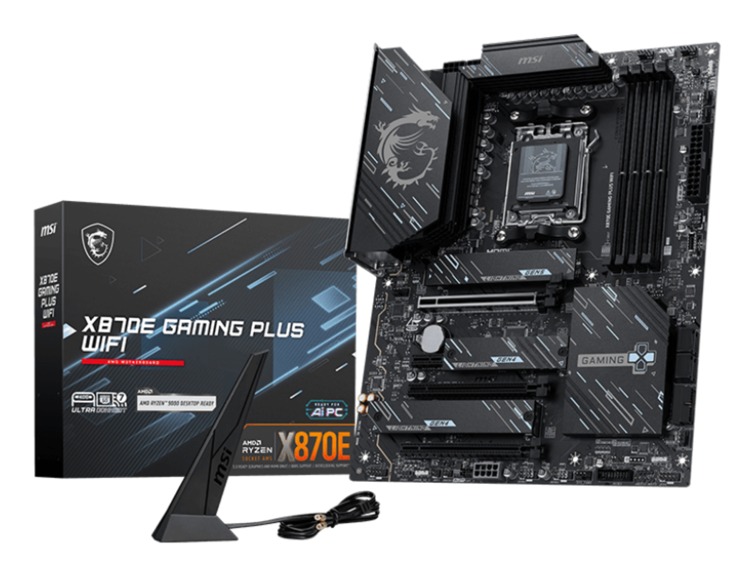 MSI X870E GAMING PLUS WIFI bundkort AM