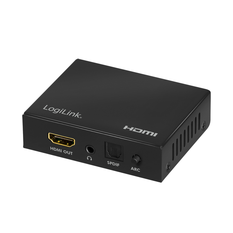 Logilink HDMI-Audio-Extraktor.2CH/5.1CH.SPDIF.4K/60Hz.schw.