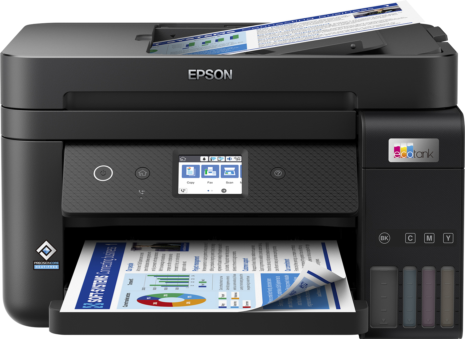 Epson EcoTank ET-4850 Tinte-Multifunktionsdrucker 4in1 A4 LAN WiFi ADF Duplex