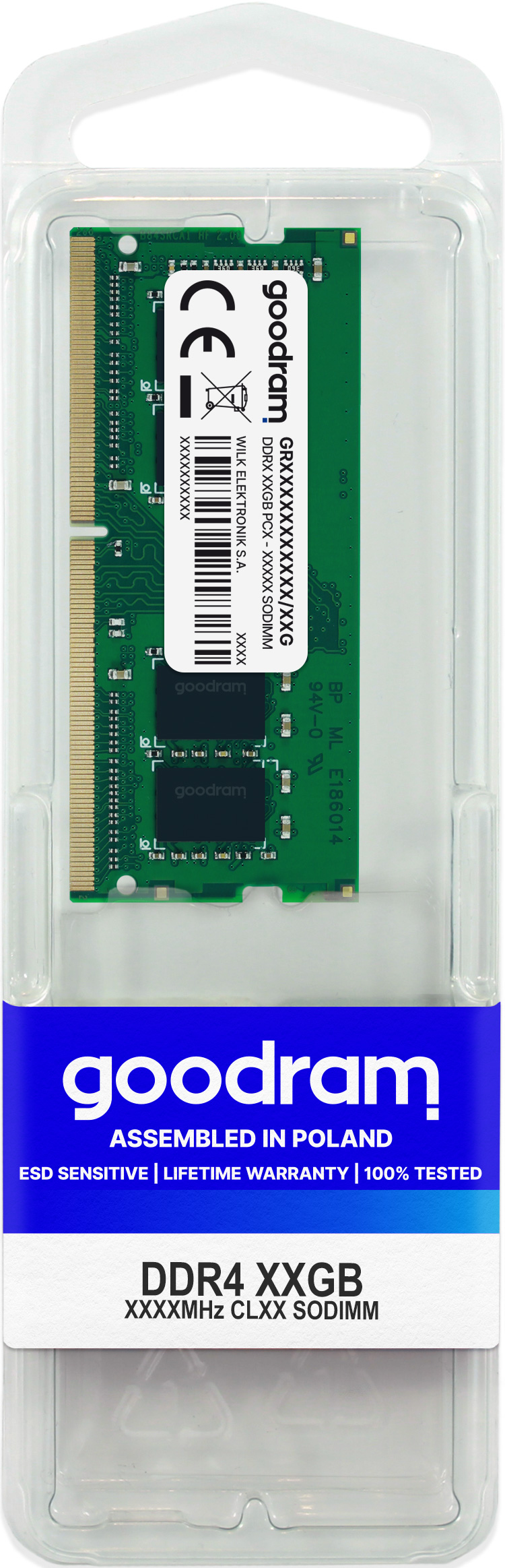 Goodram DDR4 SO-DIMM 32GB/3200MHz - 1-stk