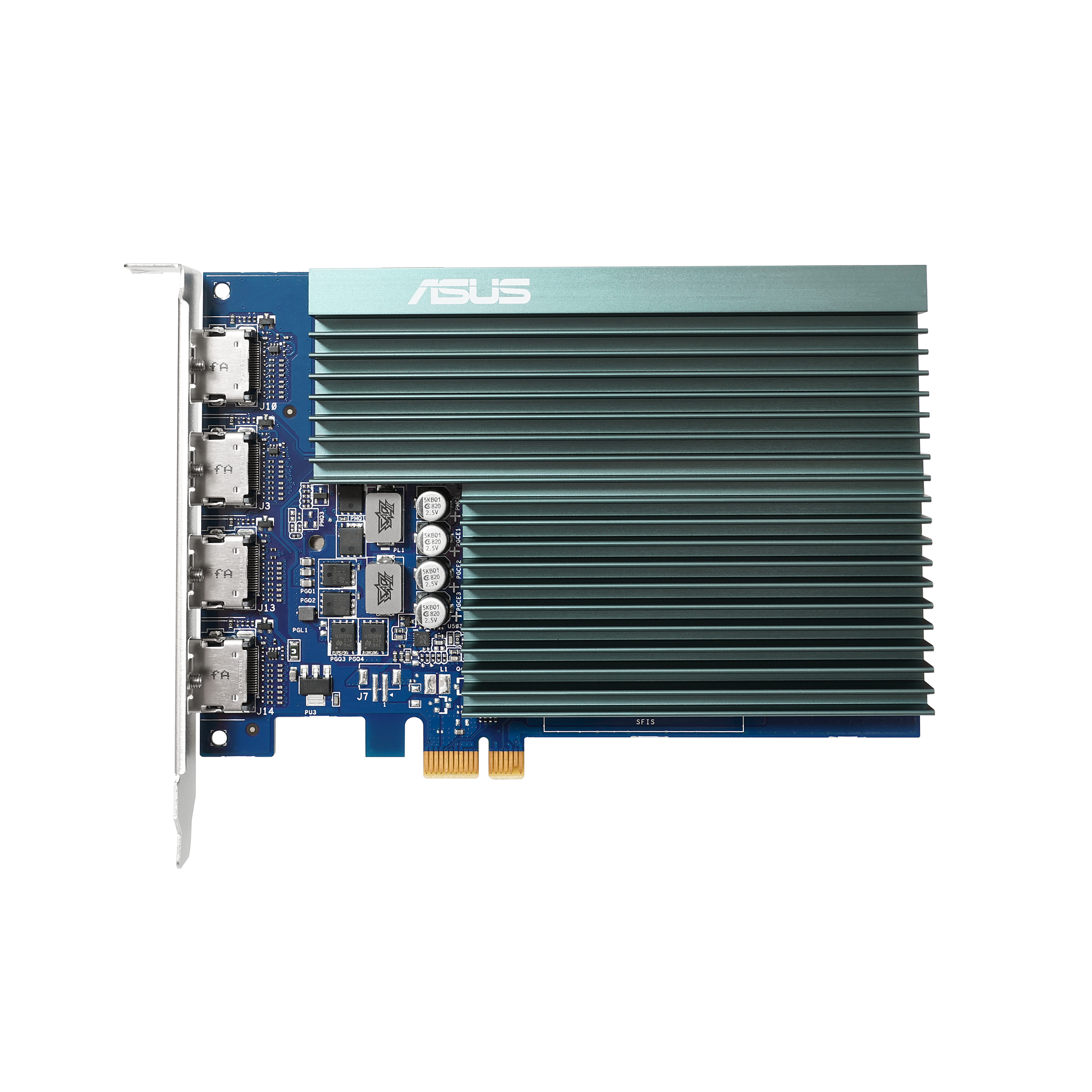 Asus GT730-4H-SL-2GD5//GT730 HDMI  2G GT730-4H-SL-2GD5, GeForce  GT 730, 2 GB, GDDR5, 5010 MHz, 3840 x 2160 pixels, PCI Express 2.0