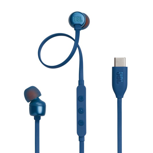 JBL TUNE 310C USB Kablet Earbuds Blå