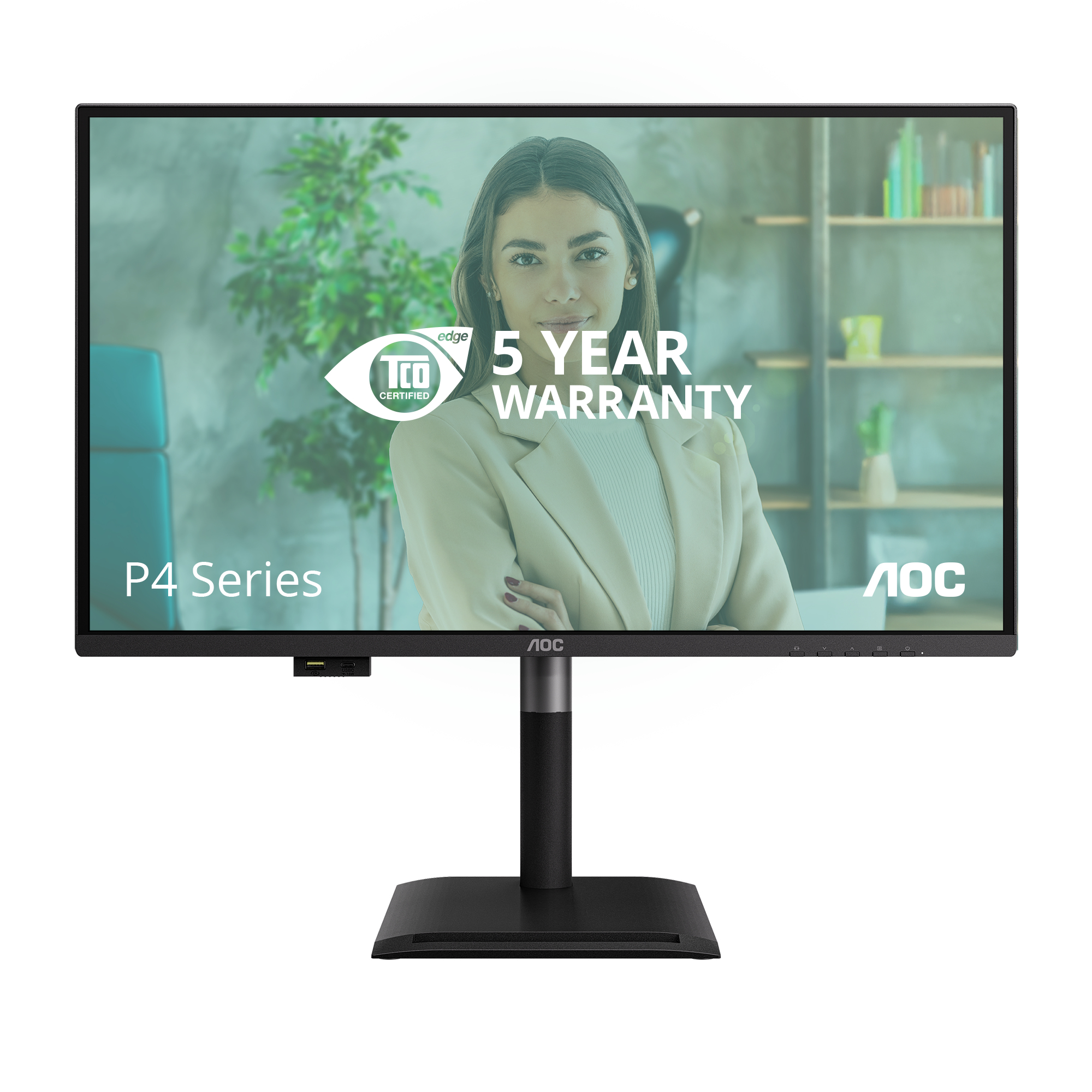 AOC 68,6cm (27") Q27P4U 16:09 2xHDMI+DP+USB Lift black