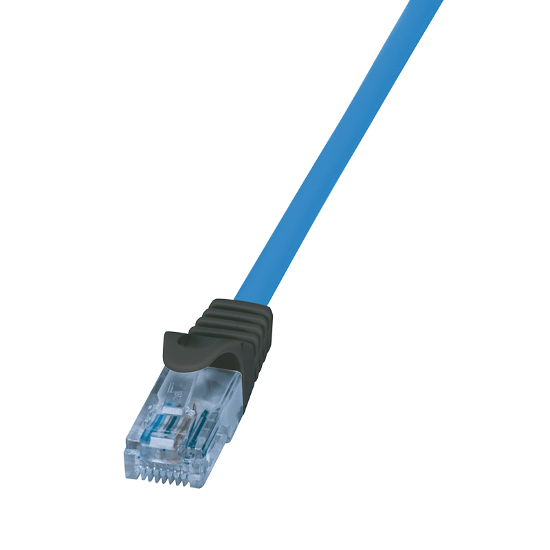 Cat.6A Premium Patch Cable 10G / POE / HDBT, blue, 2 m