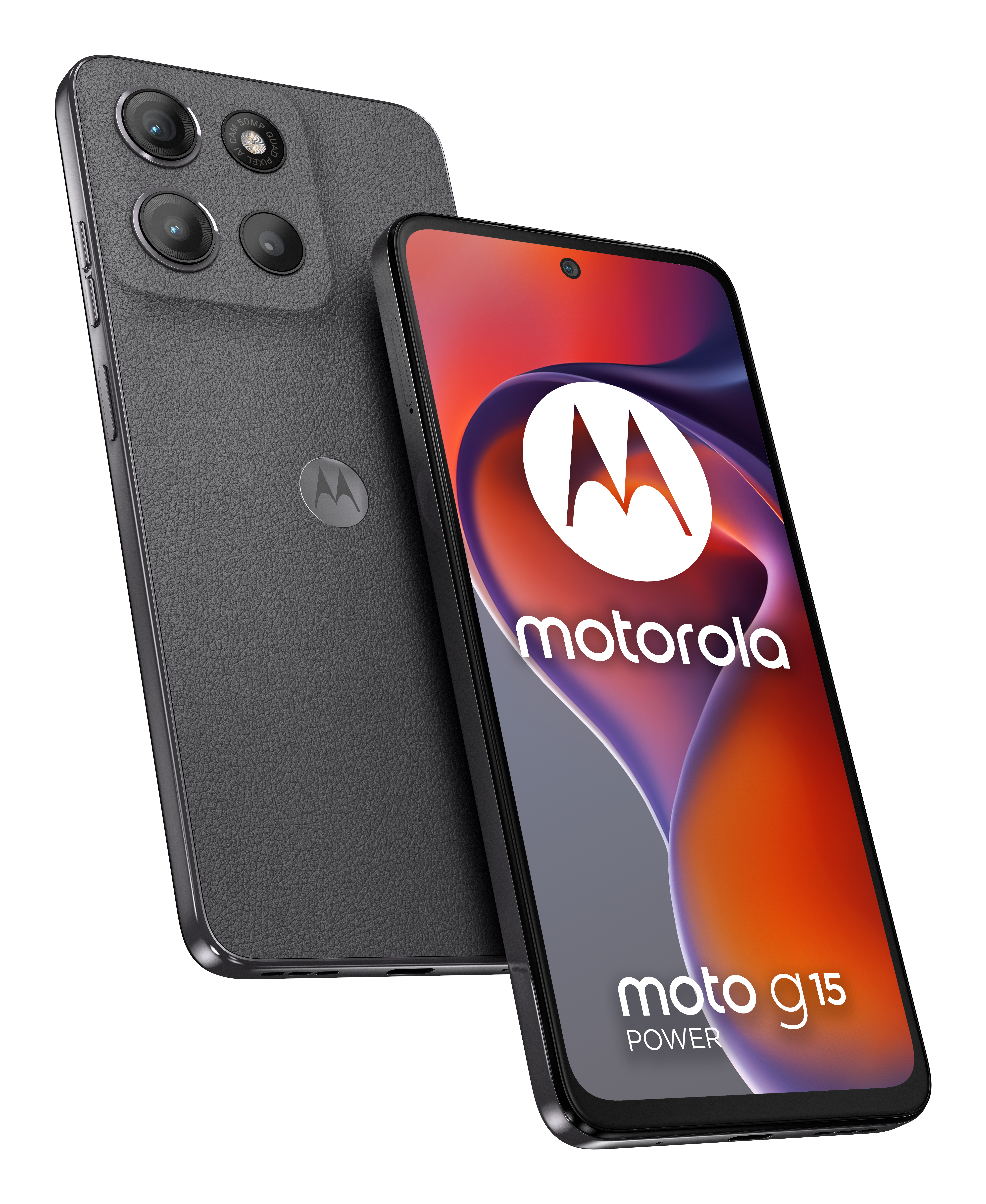 Motorola Moto G15 Power 6.72 256GB Tyngdekraft-grå