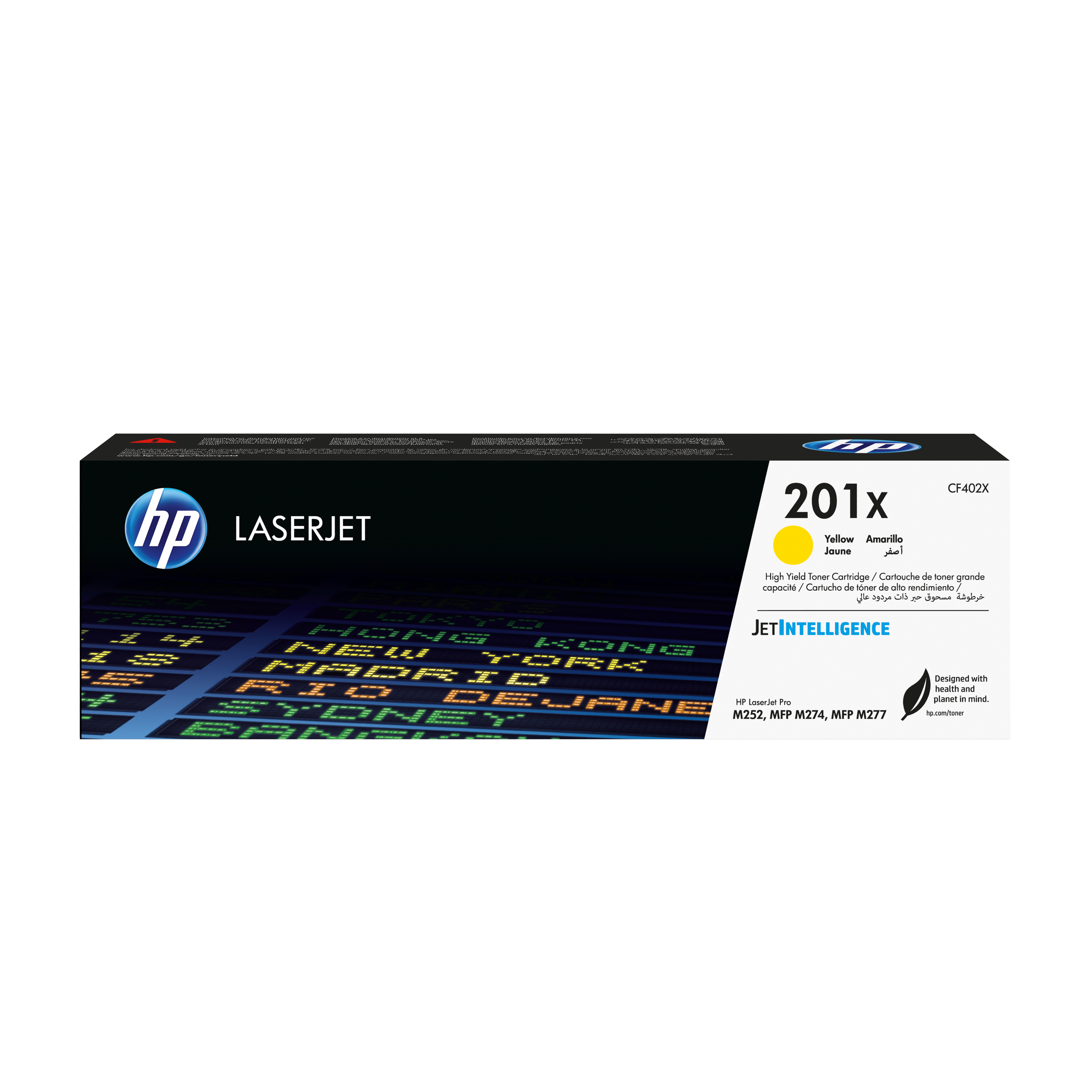 HP 201X - Højtydende - gul - original