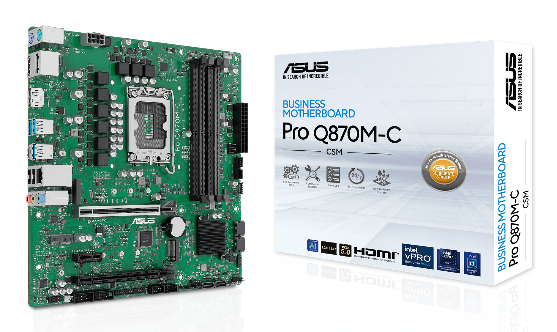 MB ASUS PRO Q870M-C-CSM