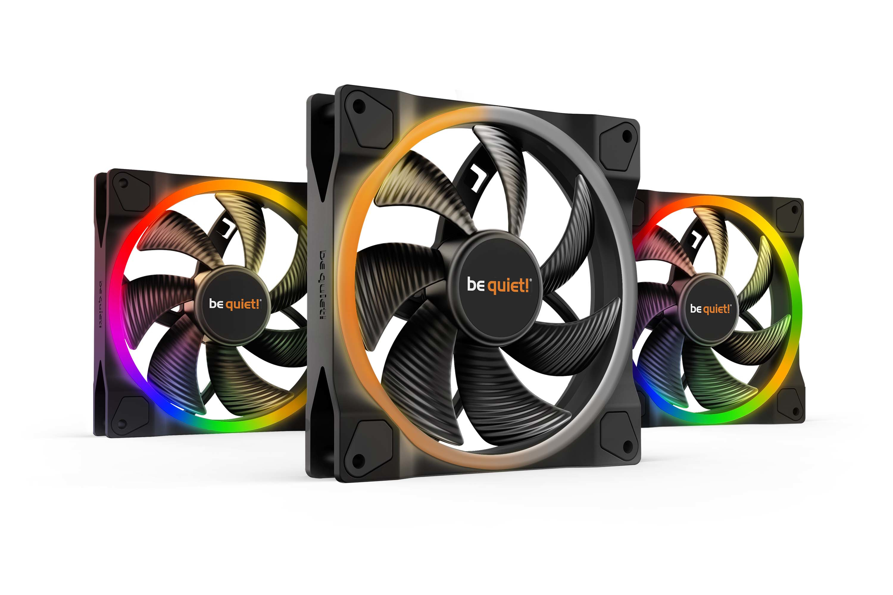 be quiet! LIGHT WINGS 140mm PWM Triple-Pack