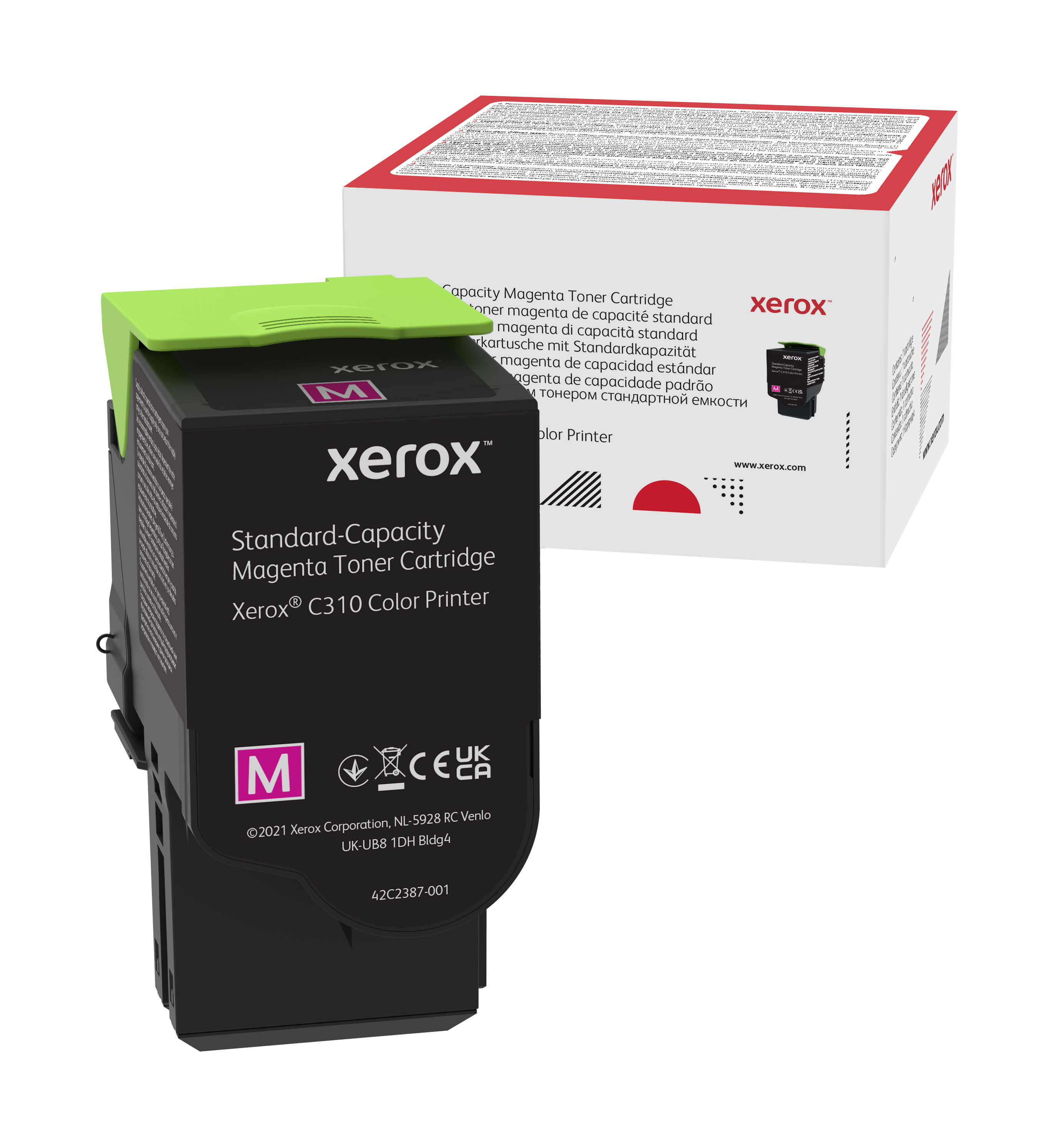 Xerox Toner 006R04358 Magenta bis zu 2.000 Seiten gemäß ISO/IEC 19798