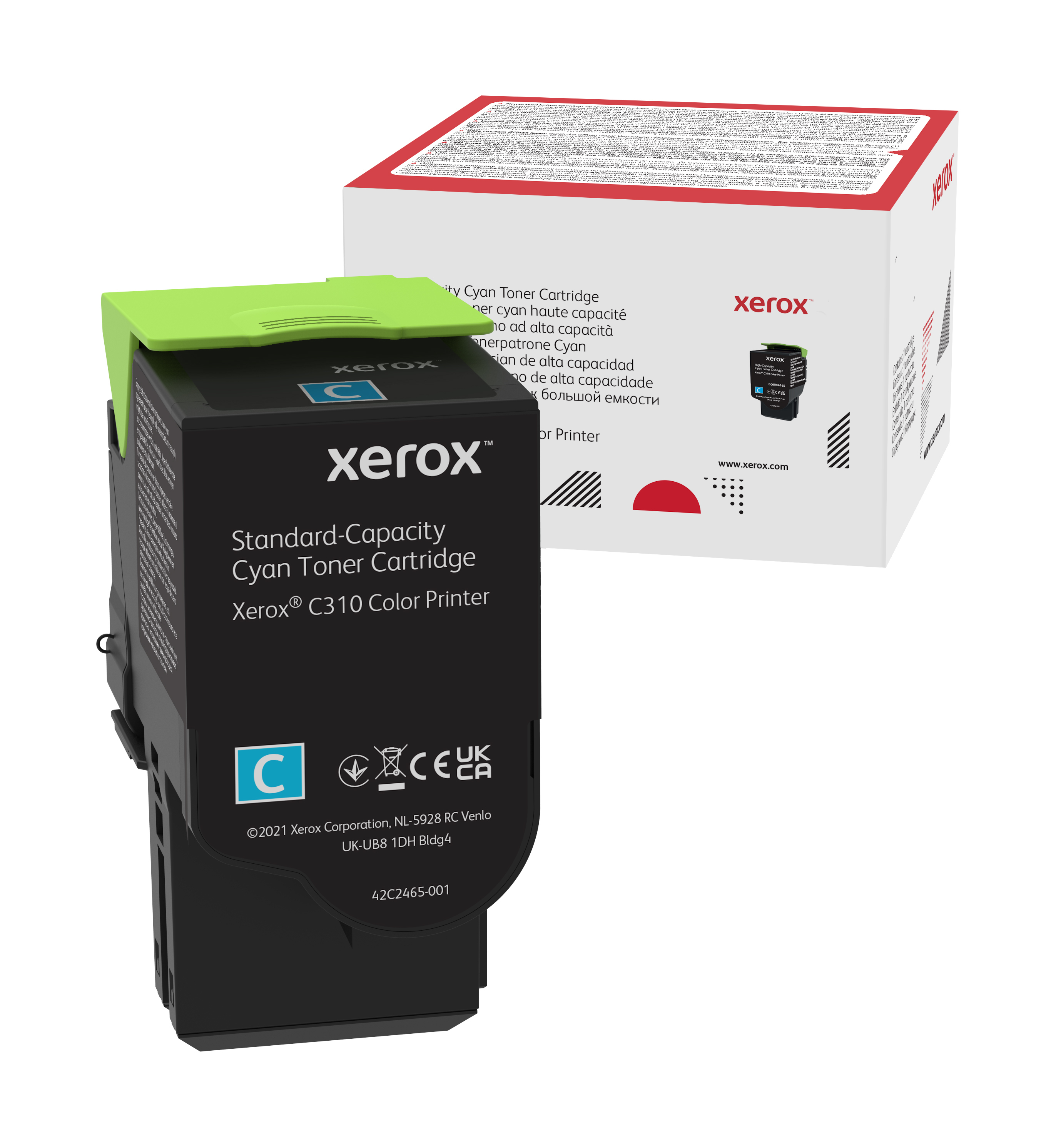 Xerox Toner 006R04357 Cyan 2.000 Seiten gemäß ISO/IEC 19798