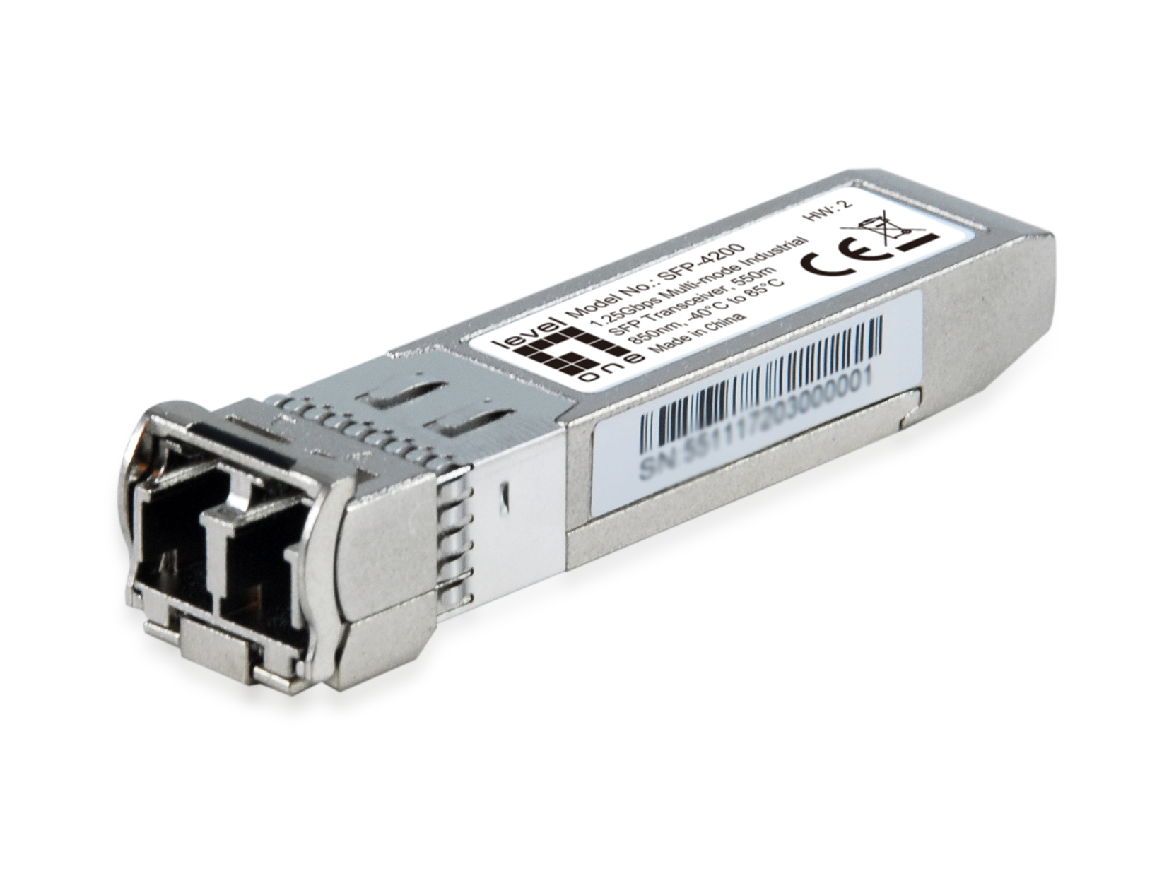 SFP-4200 SFP Infinity (Mini-GBIC)-Transceiver-Modul GigE LC Multi-Mode