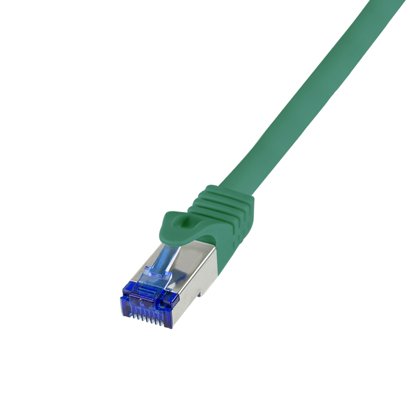 Logilink Patch cable Cat.6A S/FTP Ultraflex GHMT certified, green 3.0m