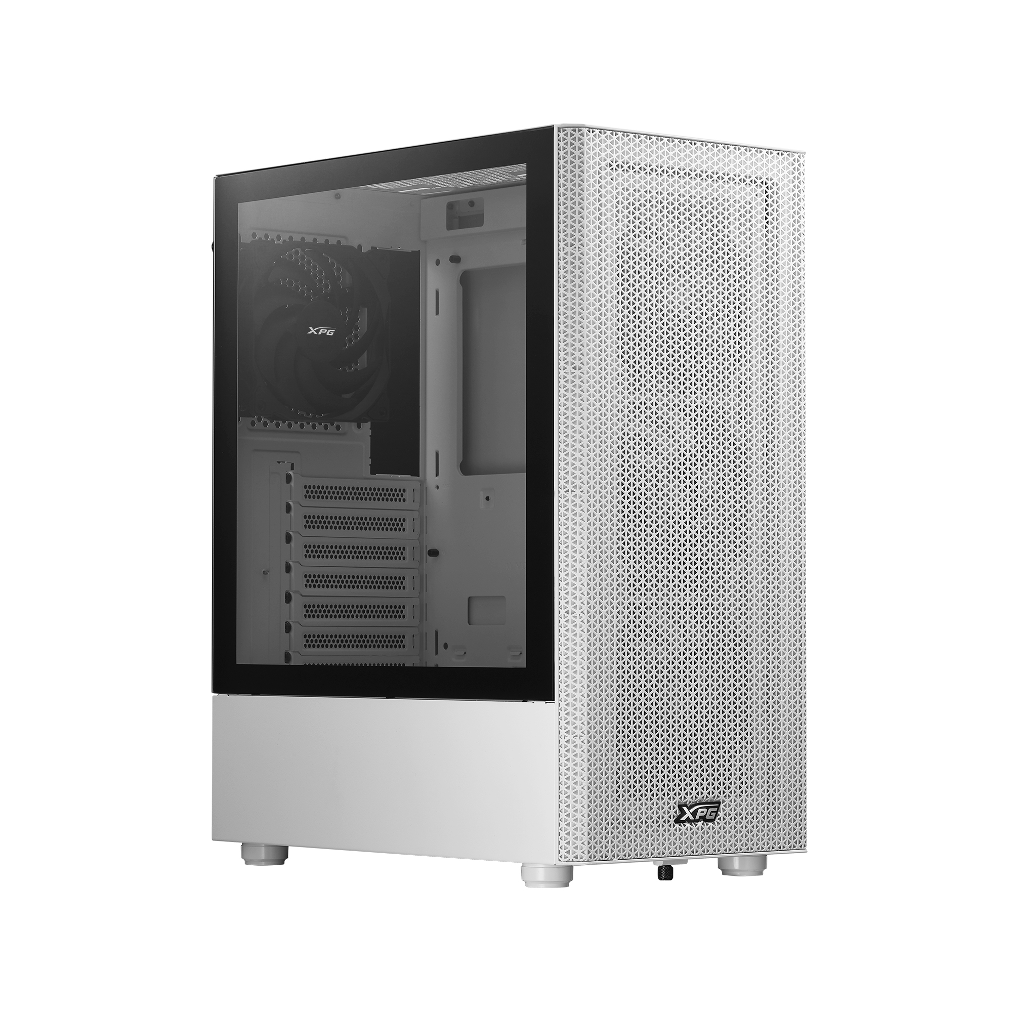 XPG VALOR Tårn ATX Ingen strømforsyning Hvid