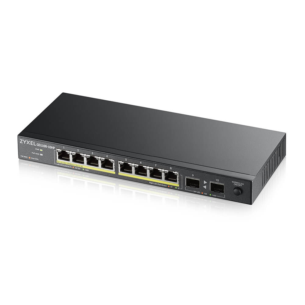 ZYXEL GS1100-10HP Unmanaged Switch