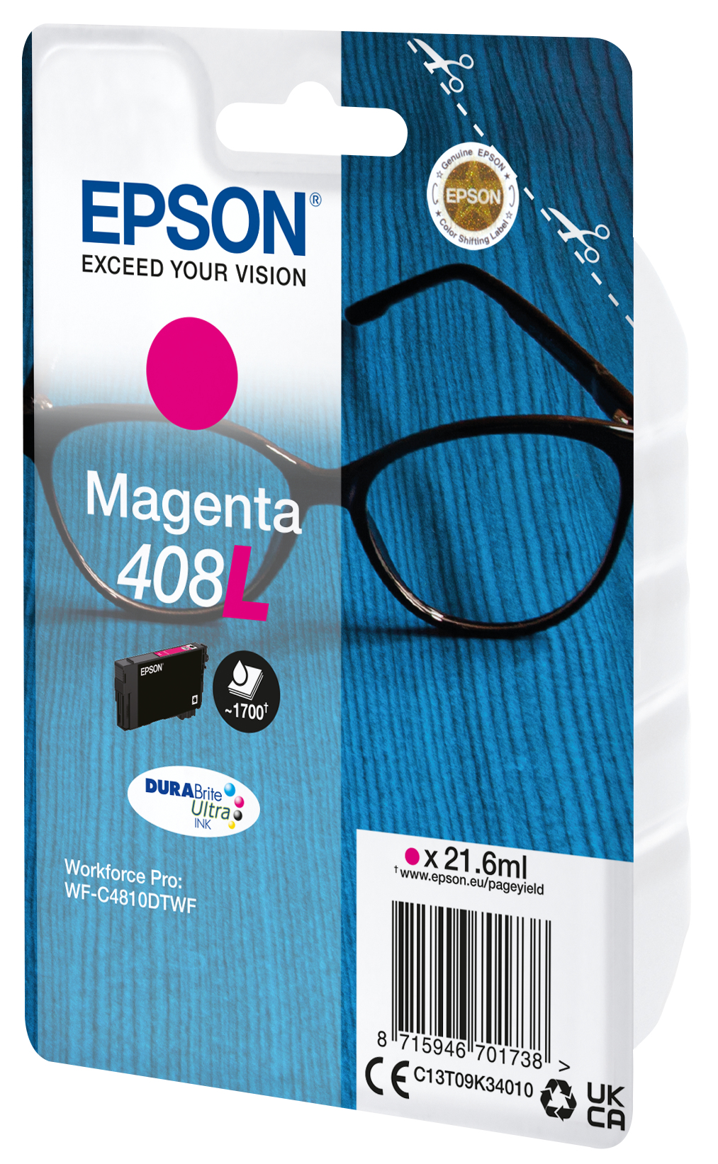 Epson Tinte 408L C13T09K34010 Magenta