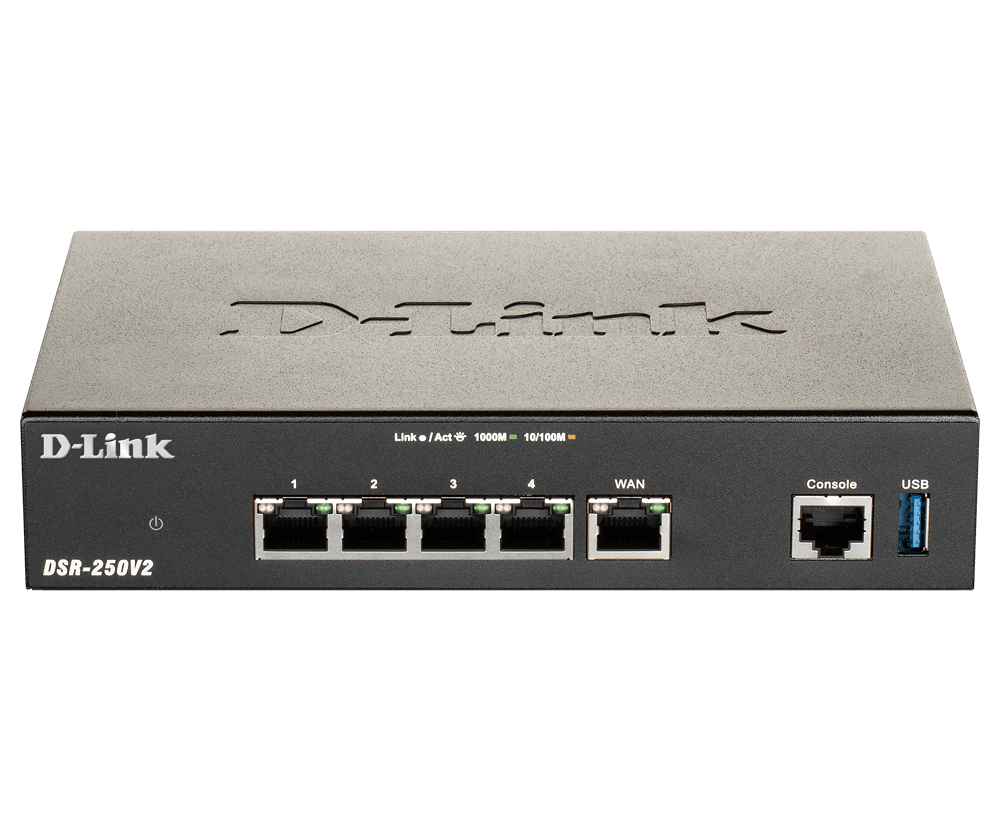 D-Link DSR-250V2 - router - desktop