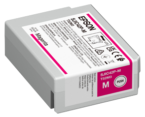 Epson SJIC42P-M Magenta Blæk C13T52M340
