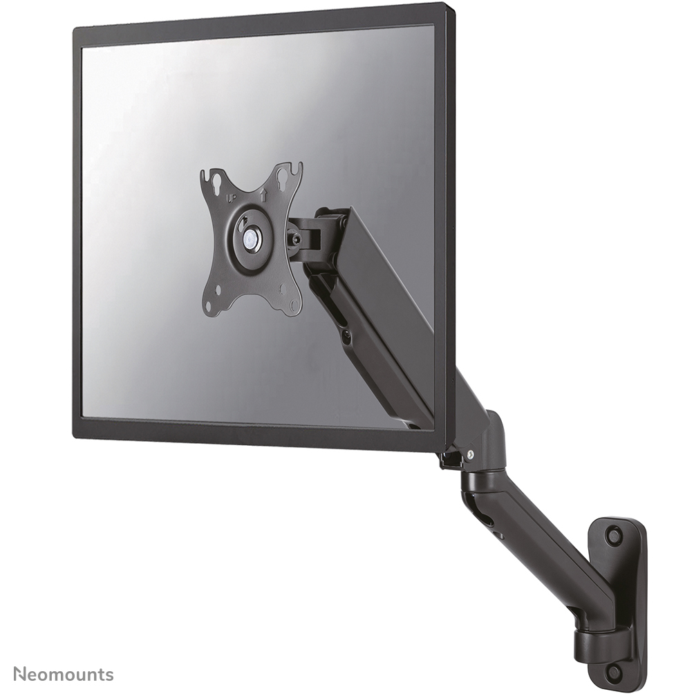 Neomounts WL70-450BL11, Monitor/TV  Mount Wall, 17-32", 2-9 kg,  VESA 75x75-100x100, D:9-54cm, Gas Spring, Full Motion - Black