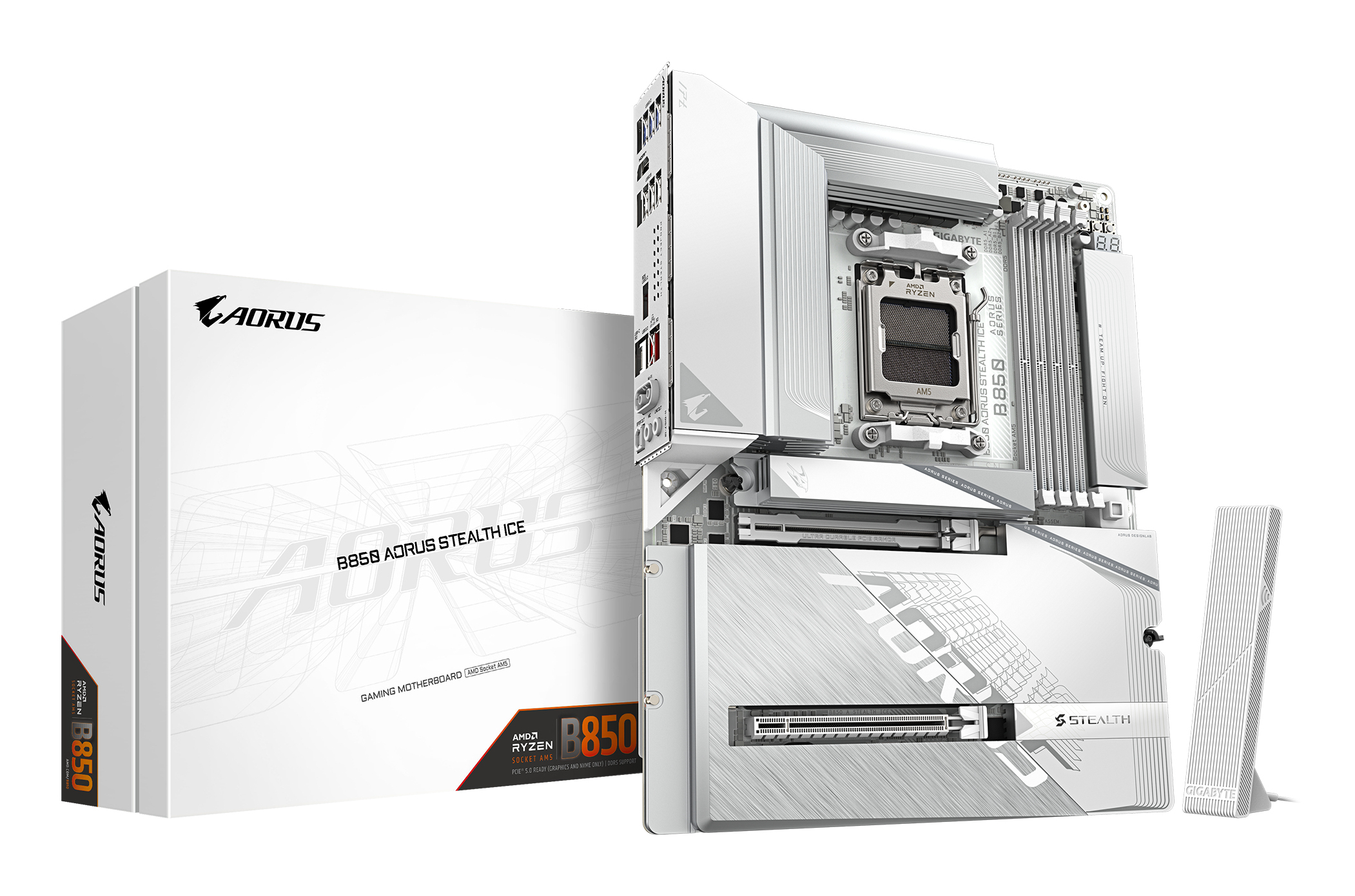 MK Gigabyte B850 AOURUS STEALTH  ICE 1.0