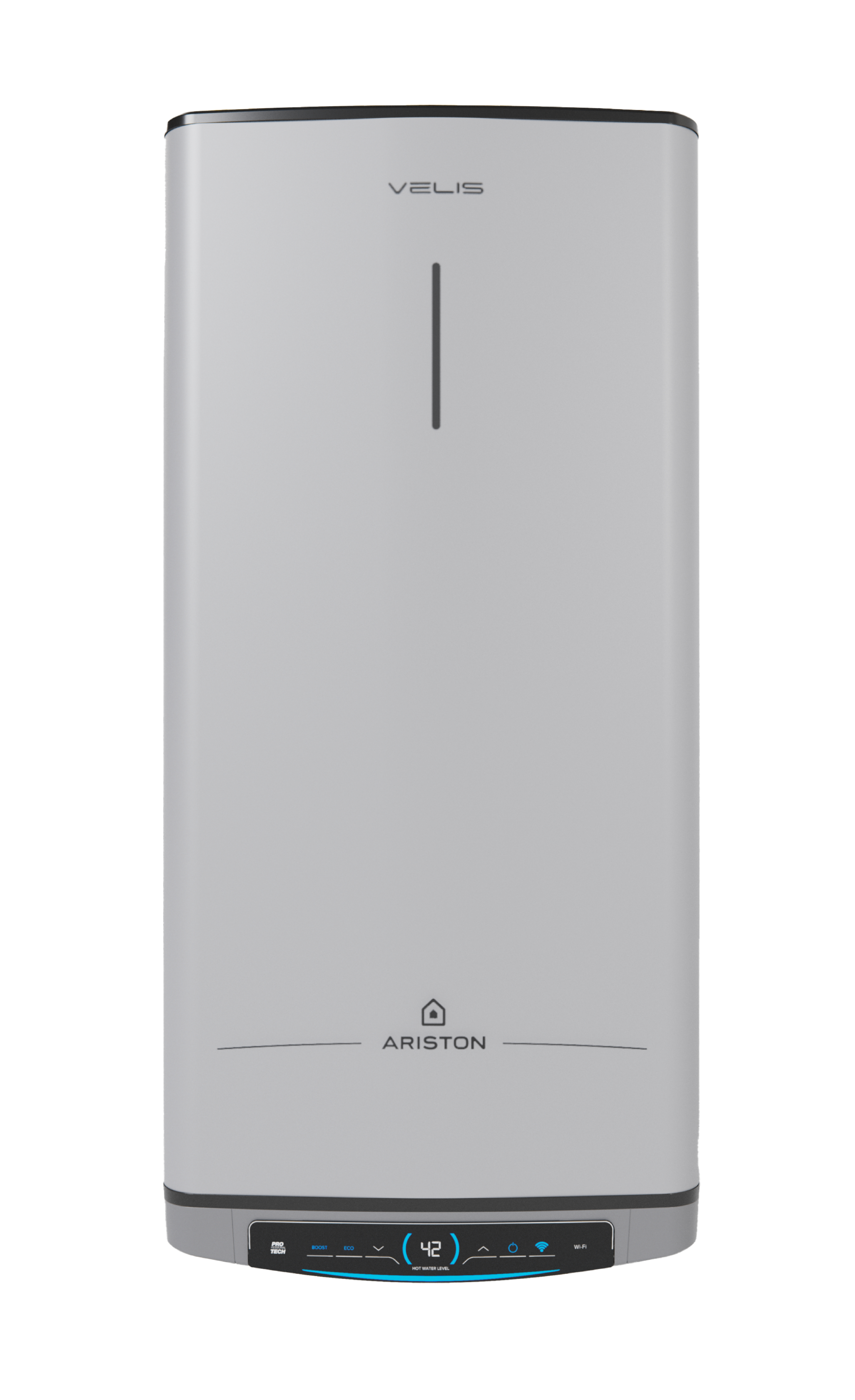 Ariston VELIS TECH WIFI 50 EU Horisontal/vertikal Tank (vandbeholder) Solo-kedelsystem Sølv