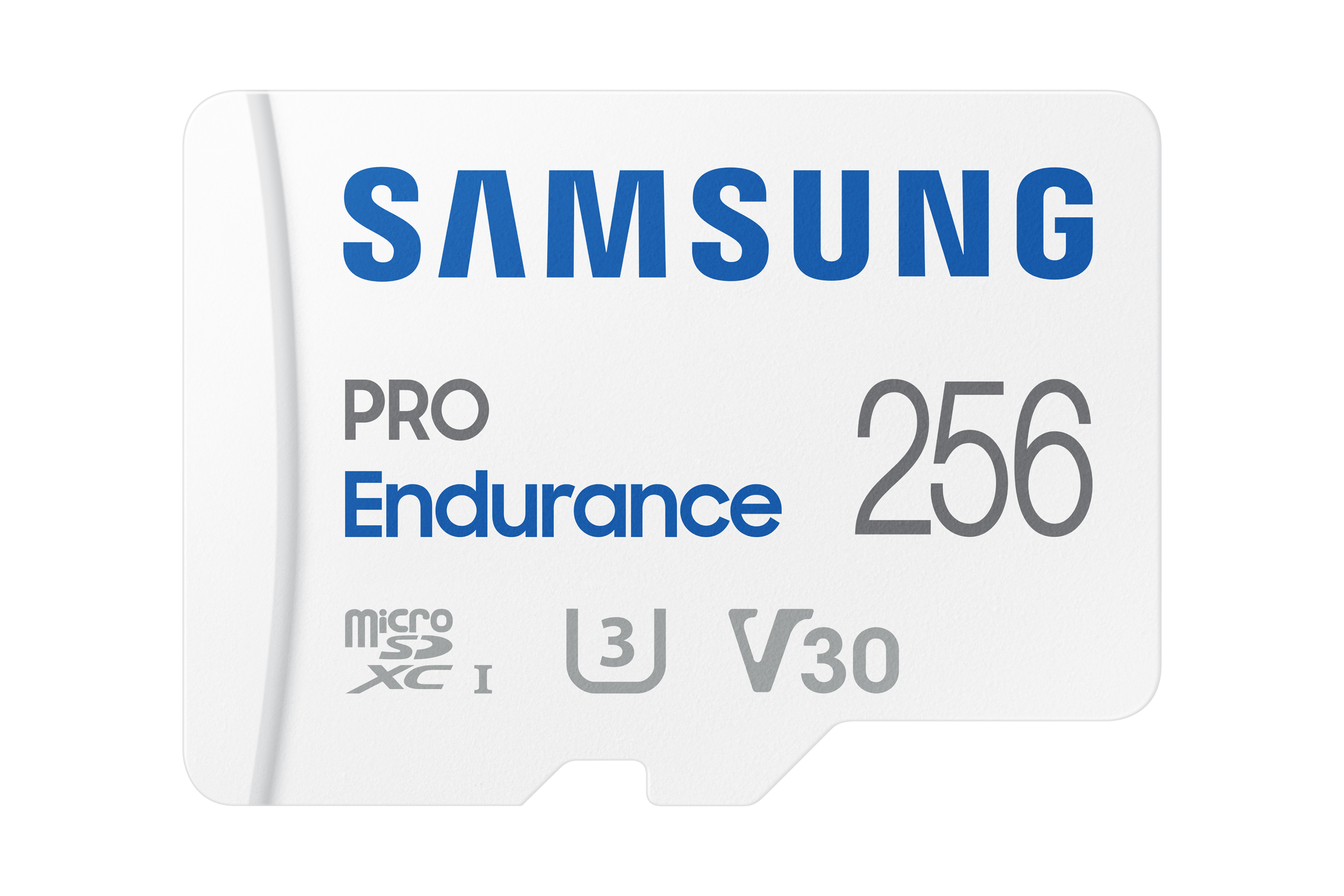 SAMSUNG PRO Endurance microSD Class10 256GB incl adapter R100/W30 up to 140160 hours