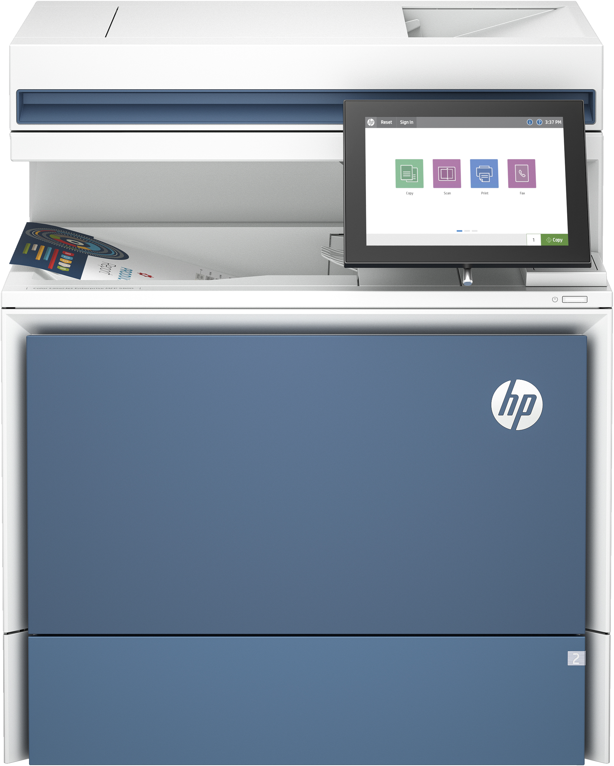 HP LaserJet Color Enterprise MFP 5800dn 3in1 A4 LAN ADF Duplex