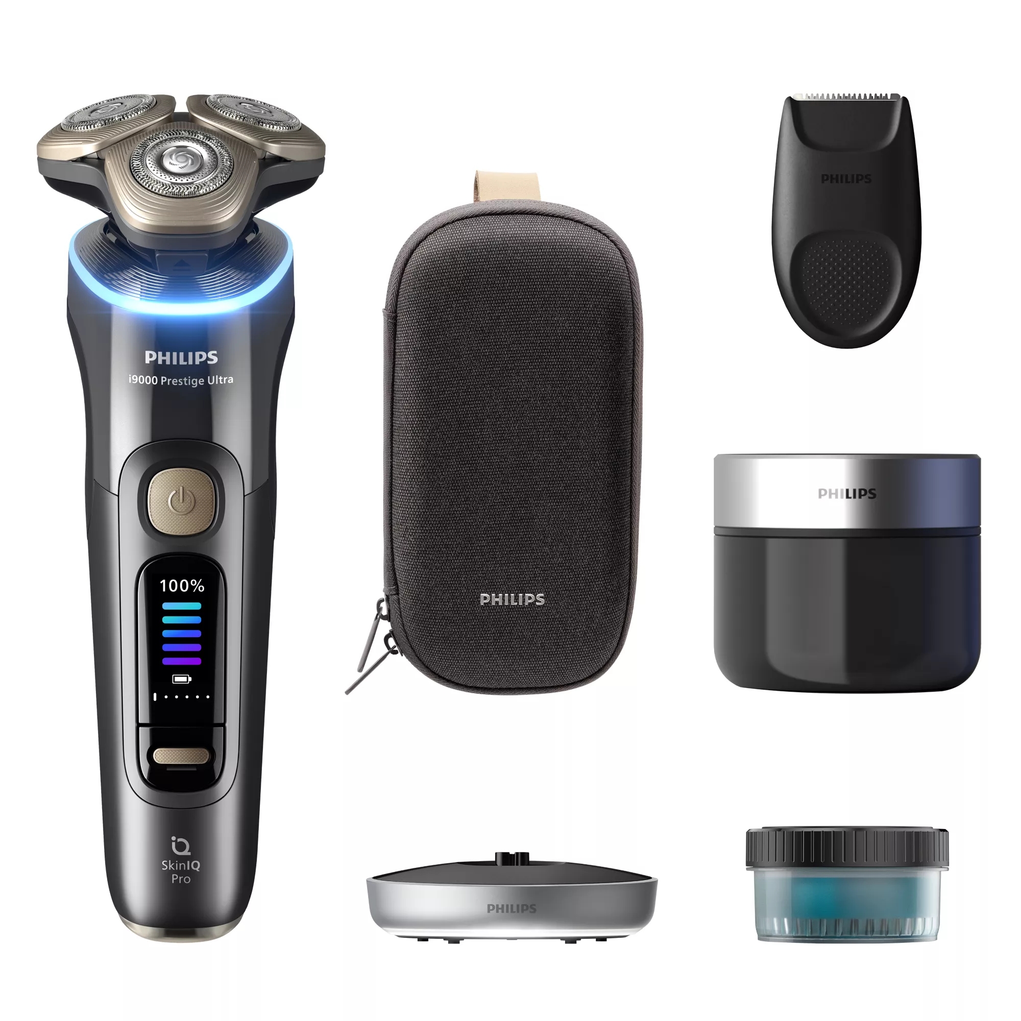 Philips i9000 Prestige Ultra XP9402 Barbermaskine Grå