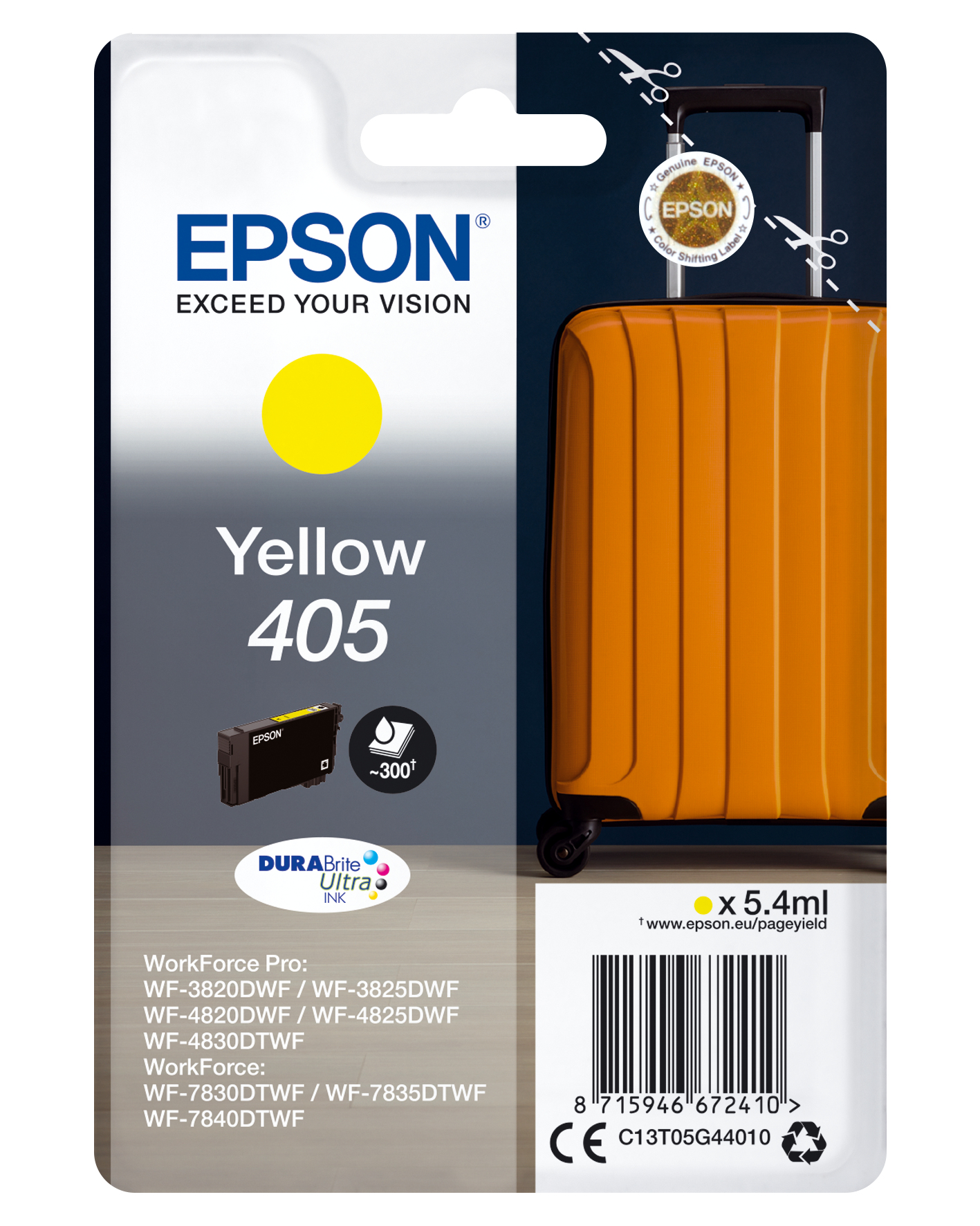 Epson 405 Gul 300 sider