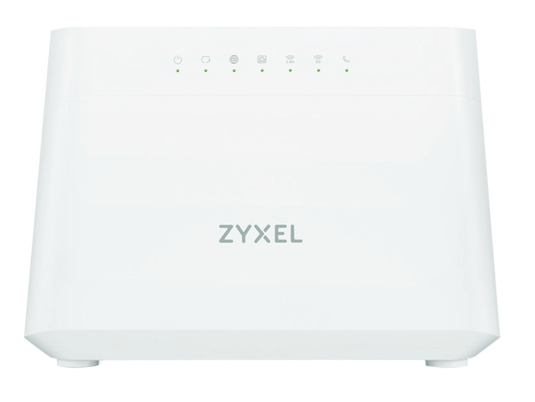 Zyxel WiFi 6 AX1800 VDSL2 IAD  5-port Super Vectoring  Gateway (upto 35B) and USB with Easy Mesh Support