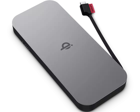 Lenovo Power Bank Lithium-Ion  (Li-Ion) 10000 Mah Wireless  Charging Black