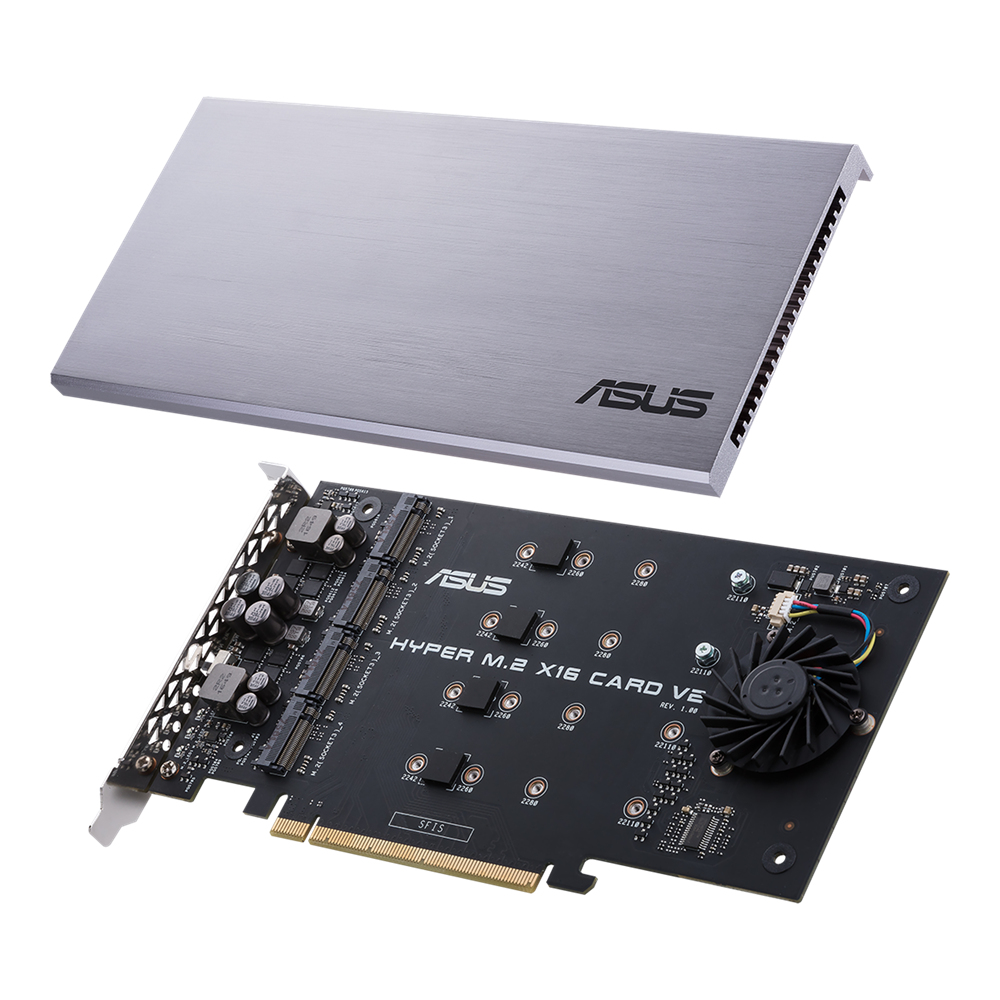 ASUS HYPER M.2 X16 CARD V2 Interfaceadapter