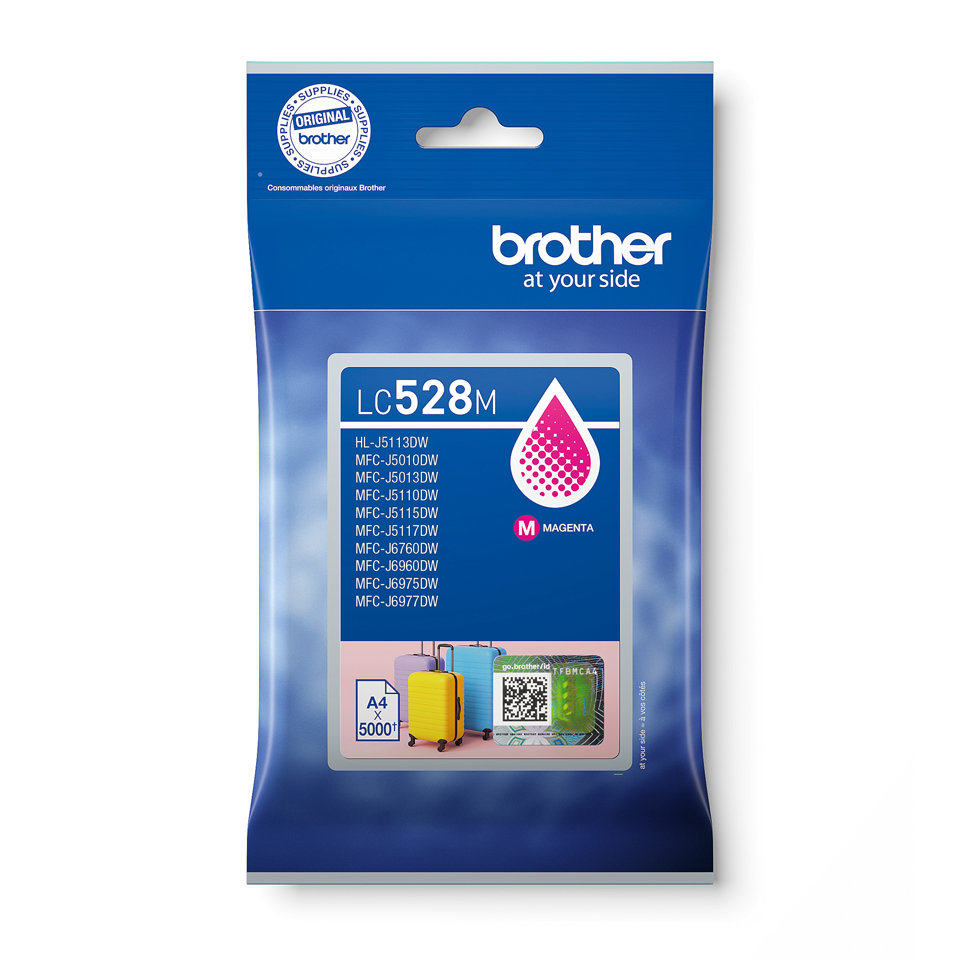 Brother Tintenpatrone LC-528M Magenta (ca. 5000 Seiten)