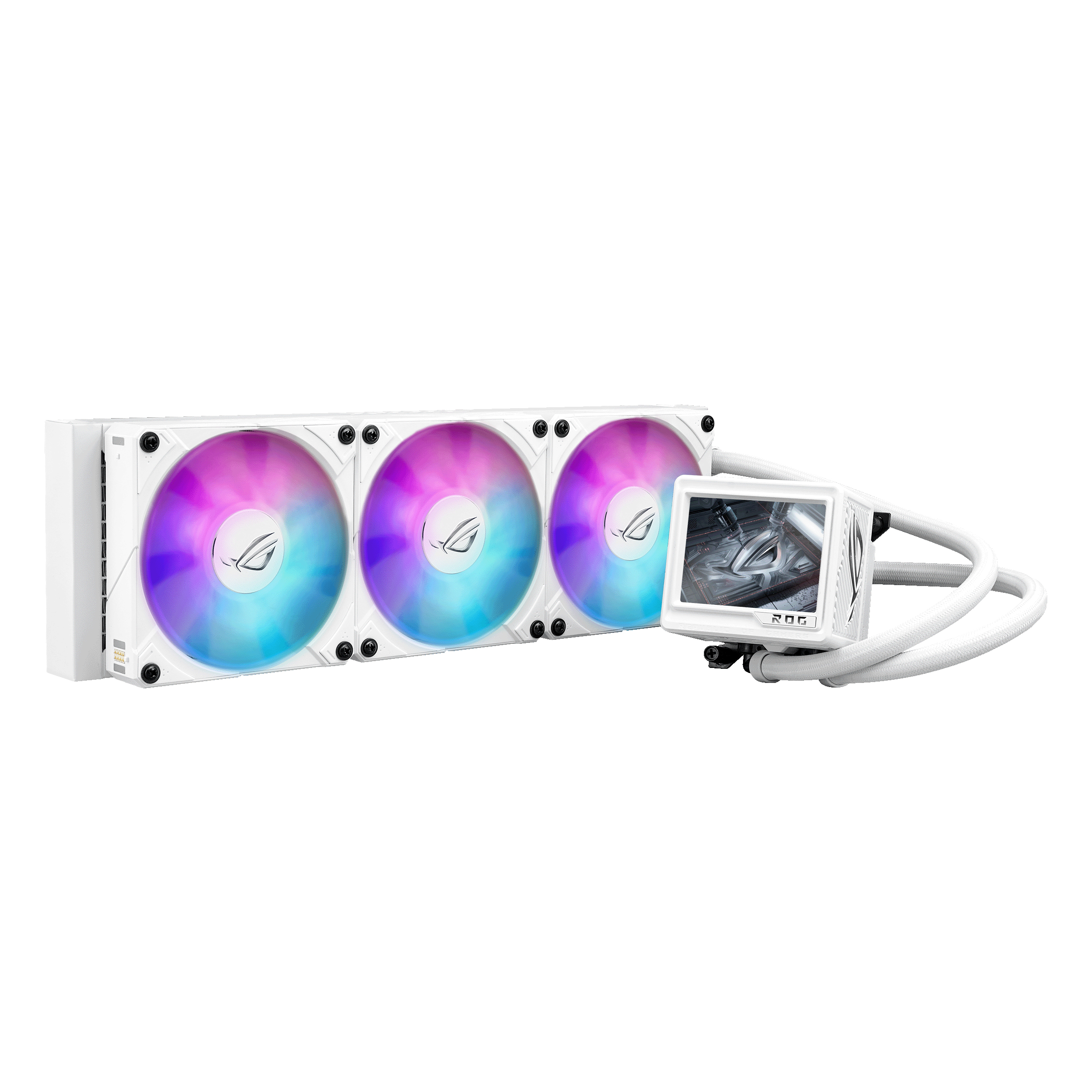K ASUS ROG Ryujin III 360 ARGB EXTREME White Komplettwasserkühlung für AMD Intel CPU