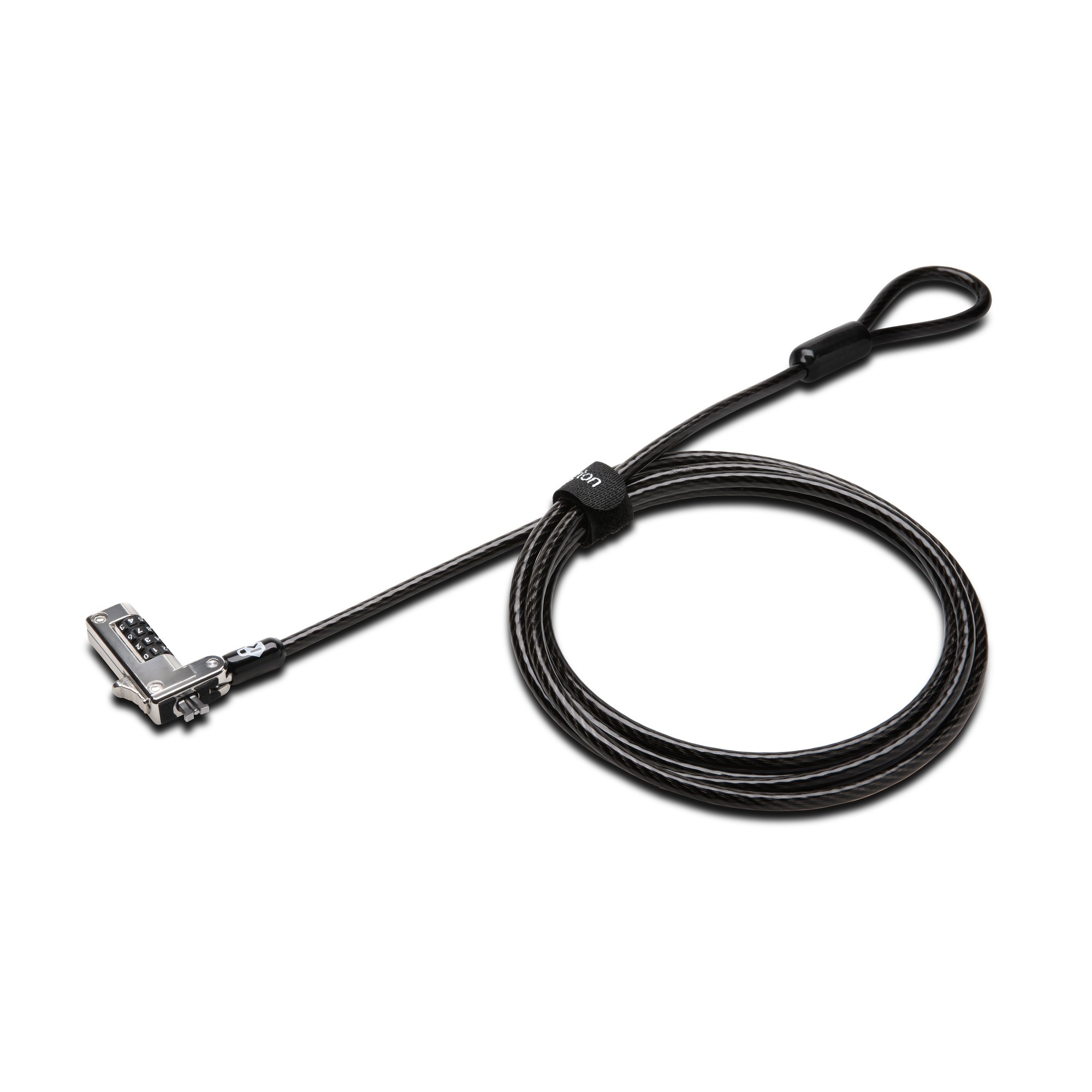 Kensington Slim NanoSaver Combination  Lock Slim NanoSaver?  Combination Laptop Lock, 1.8 m, Kensington, Combination lock, Black