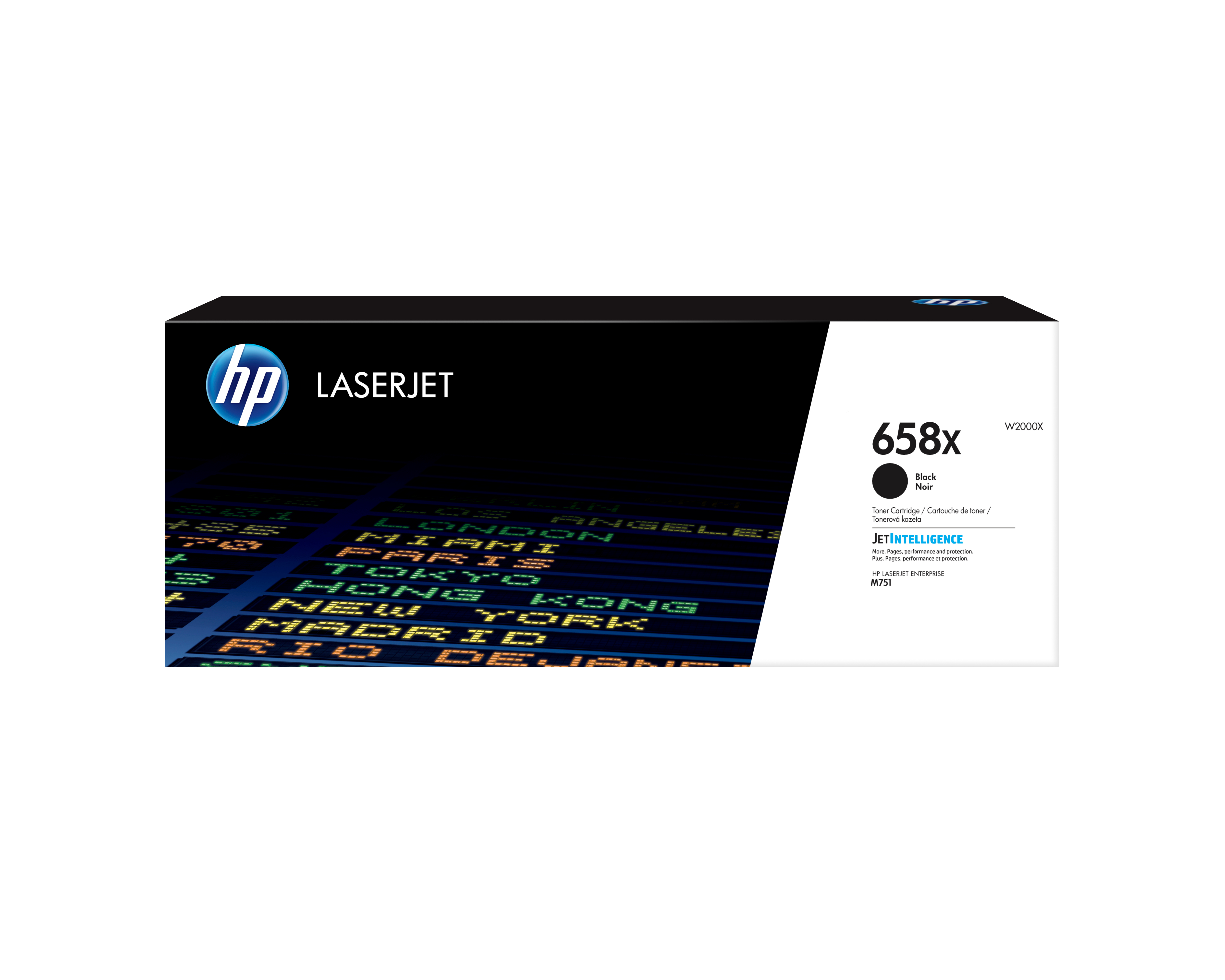 HP 658X Sort 33000 sider Toner W2000X